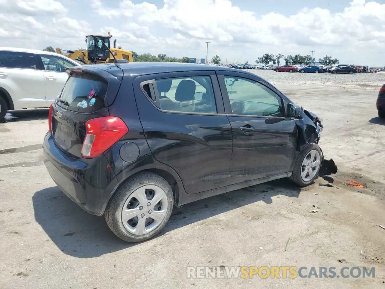 3 Photograph of a damaged car KL8CB6SA5LC407758 CHEVROLET SPARK 2020