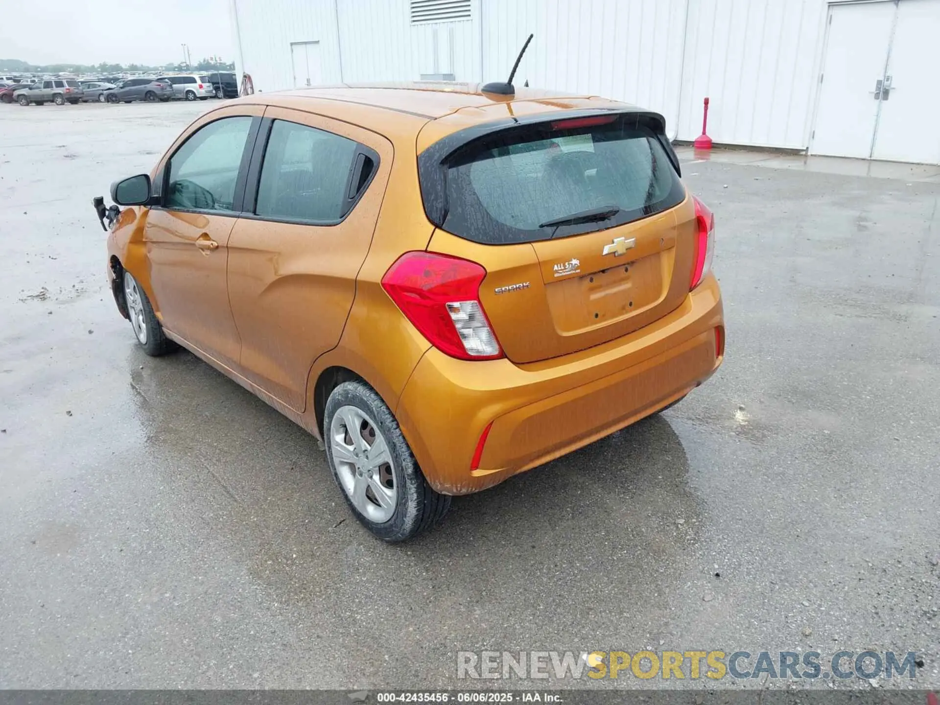 3 Photograph of a damaged car KL8CB6SA5LC419859 CHEVROLET SPARK 2020