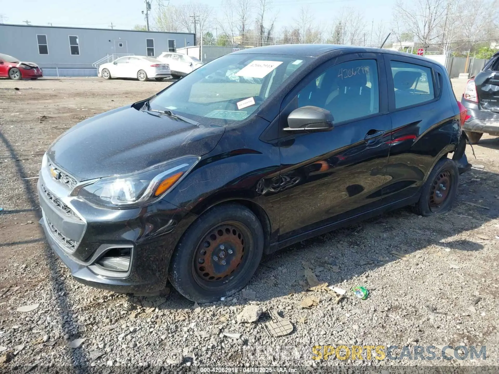 2 Photograph of a damaged car KL8CB6SA5LC420865 CHEVROLET SPARK 2020