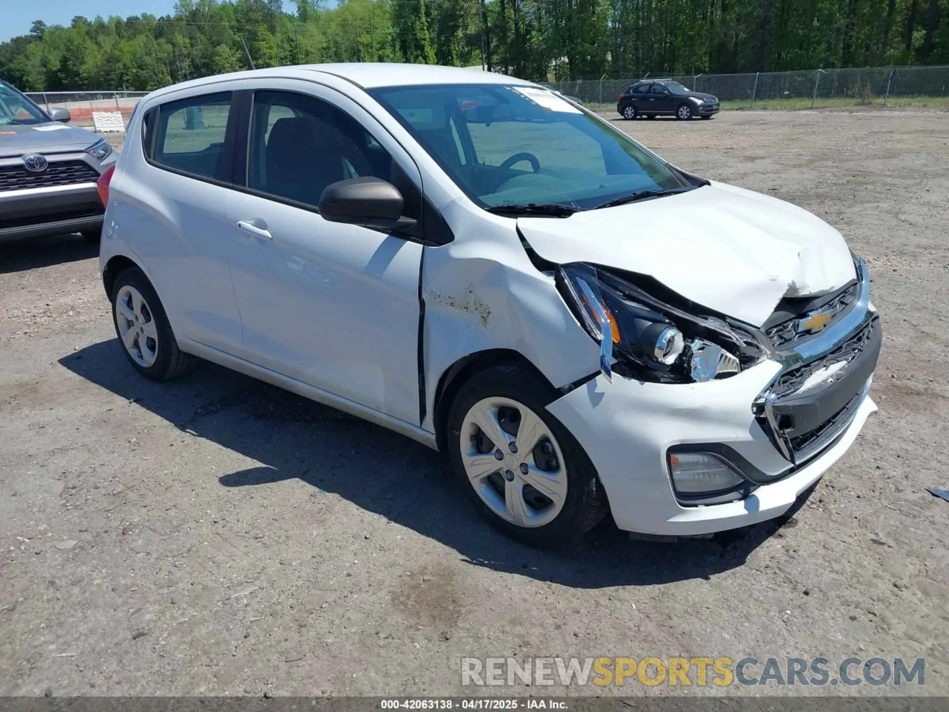 1 Фотография поврежденного автомобиля KL8CB6SA5LC474070 CHEVROLET SPARK 2020