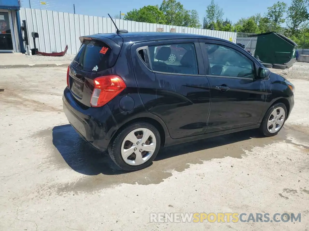 3 Photograph of a damaged car KL8CB6SA6LC400382 CHEVROLET SPARK 2020