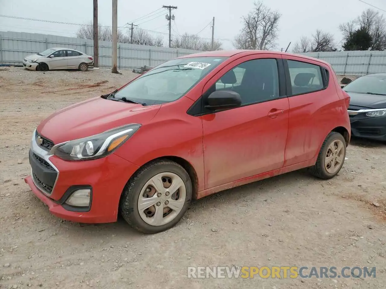 1 Photograph of a damaged car KL8CB6SA6LC408790 CHEVROLET SPARK 2020