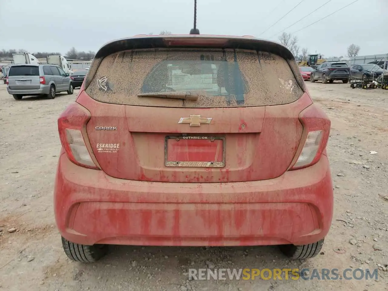6 Photograph of a damaged car KL8CB6SA6LC408790 CHEVROLET SPARK 2020