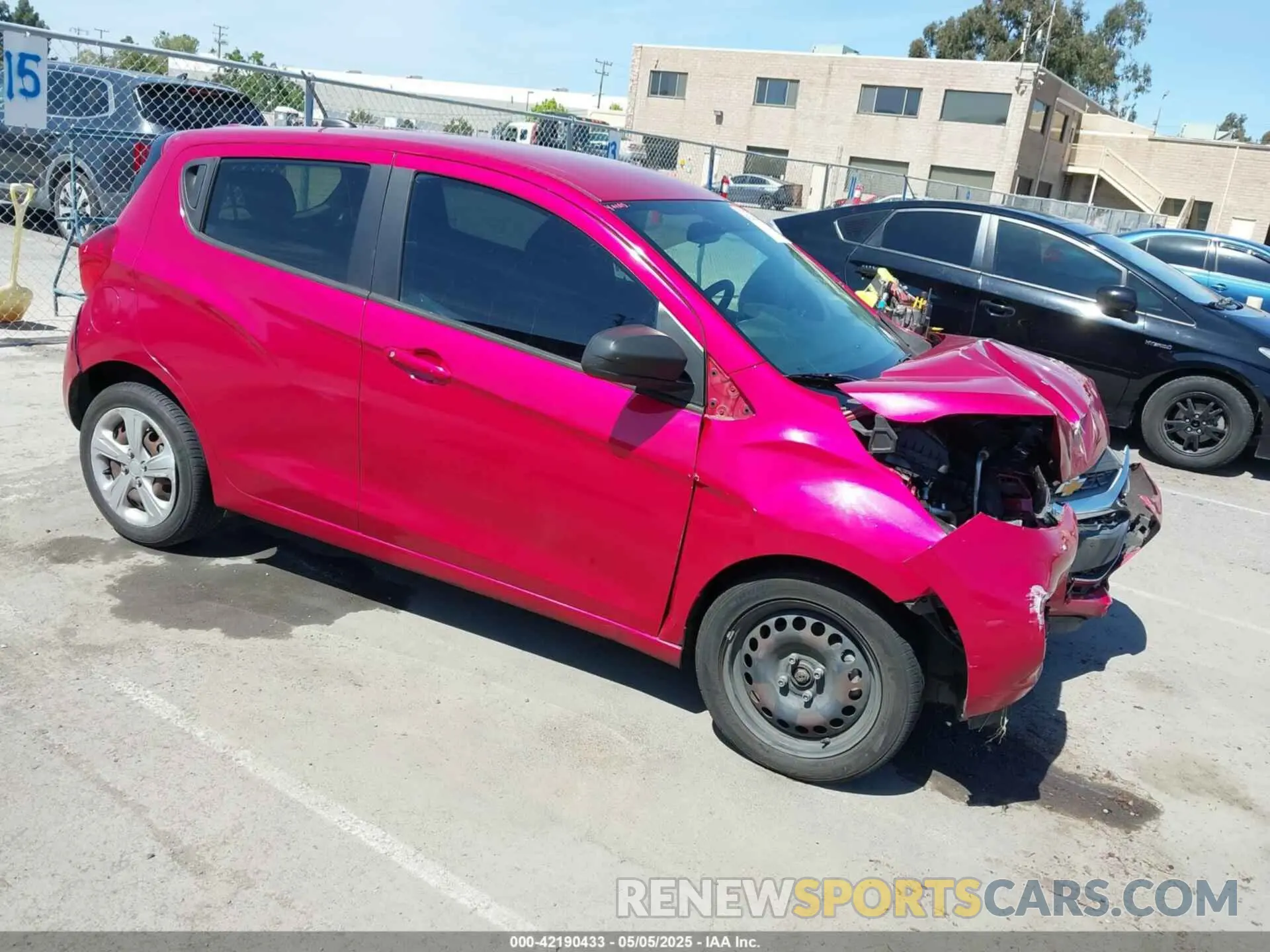 1 Фотография поврежденного автомобиля KL8CB6SA6LC419708 CHEVROLET SPARK 2020
