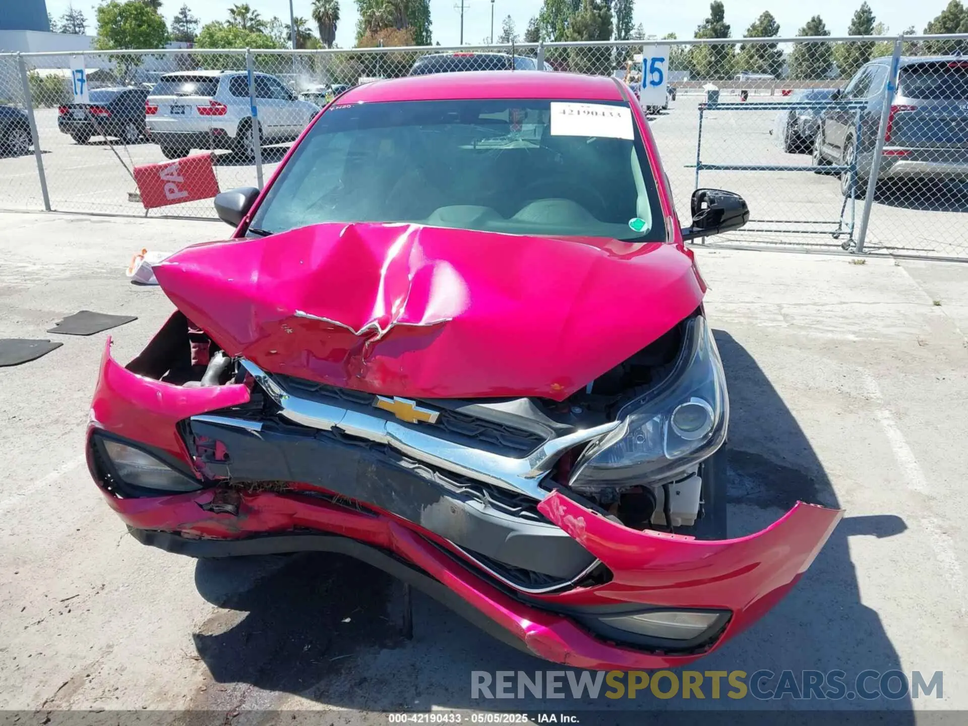 13 Фотография поврежденного автомобиля KL8CB6SA6LC419708 CHEVROLET SPARK 2020