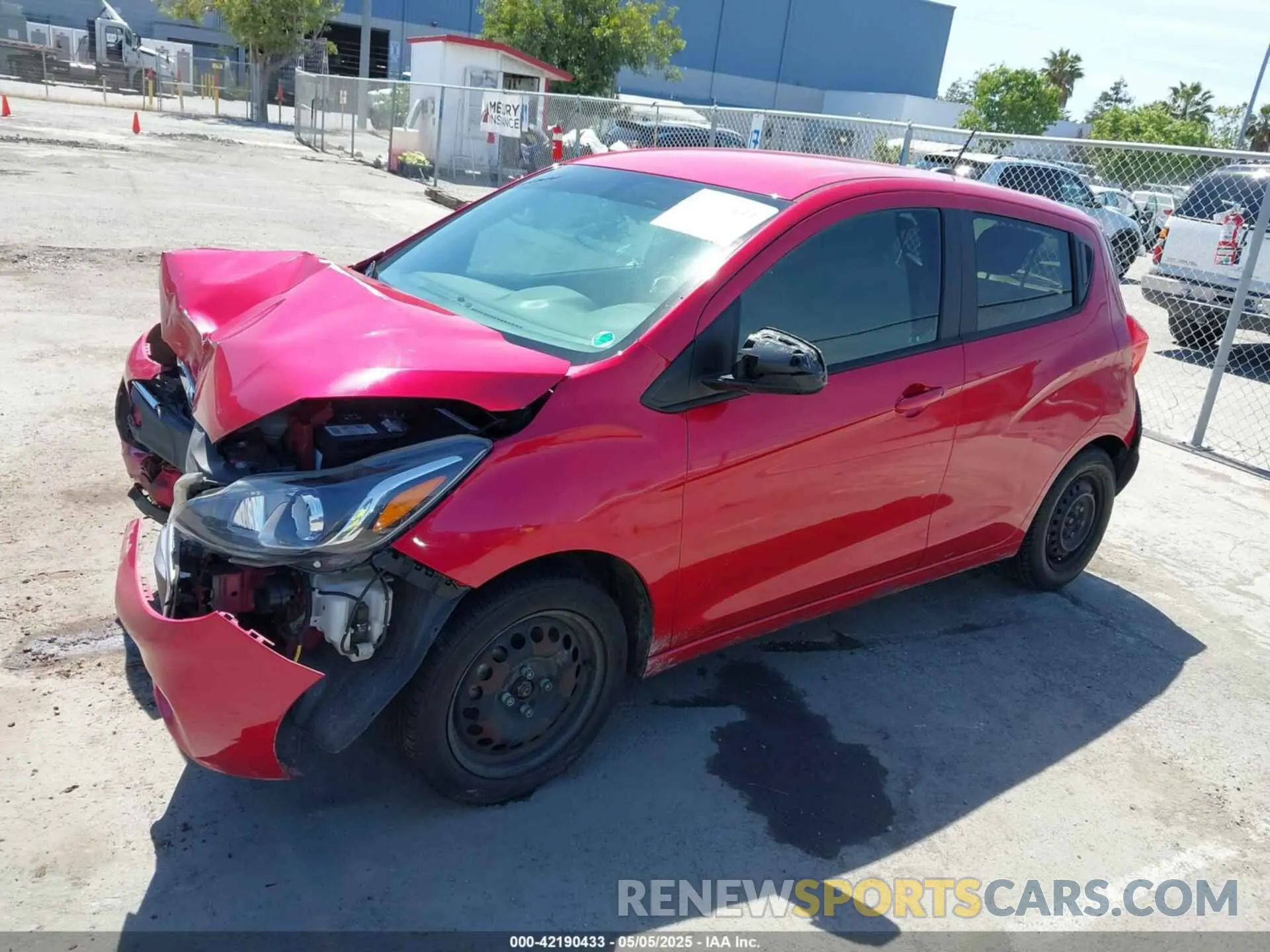 2 Фотография поврежденного автомобиля KL8CB6SA6LC419708 CHEVROLET SPARK 2020