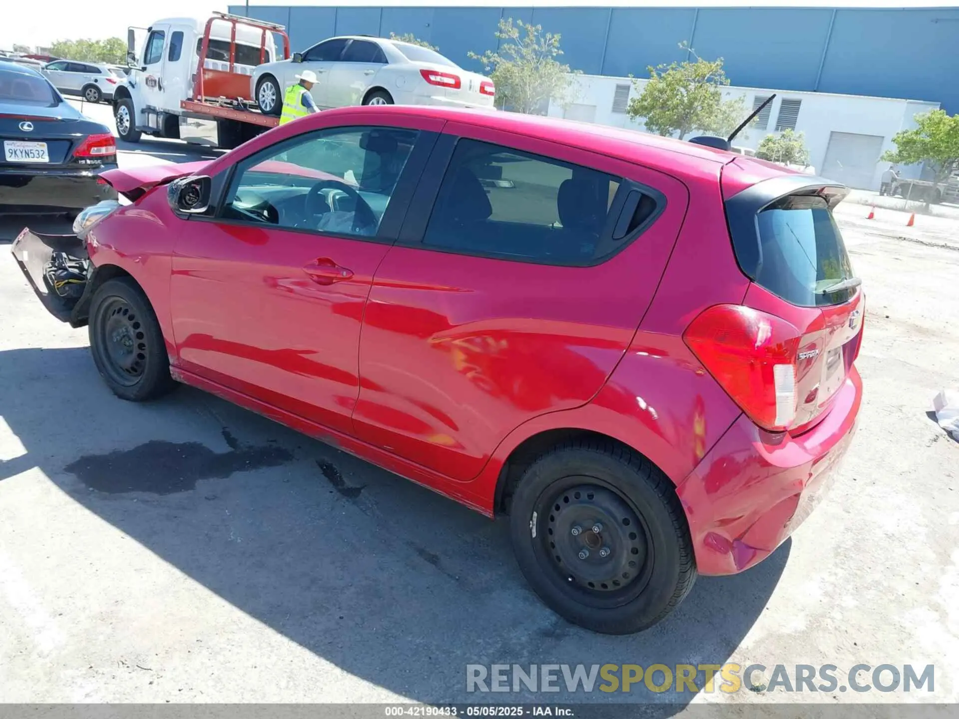 3 Фотография поврежденного автомобиля KL8CB6SA6LC419708 CHEVROLET SPARK 2020