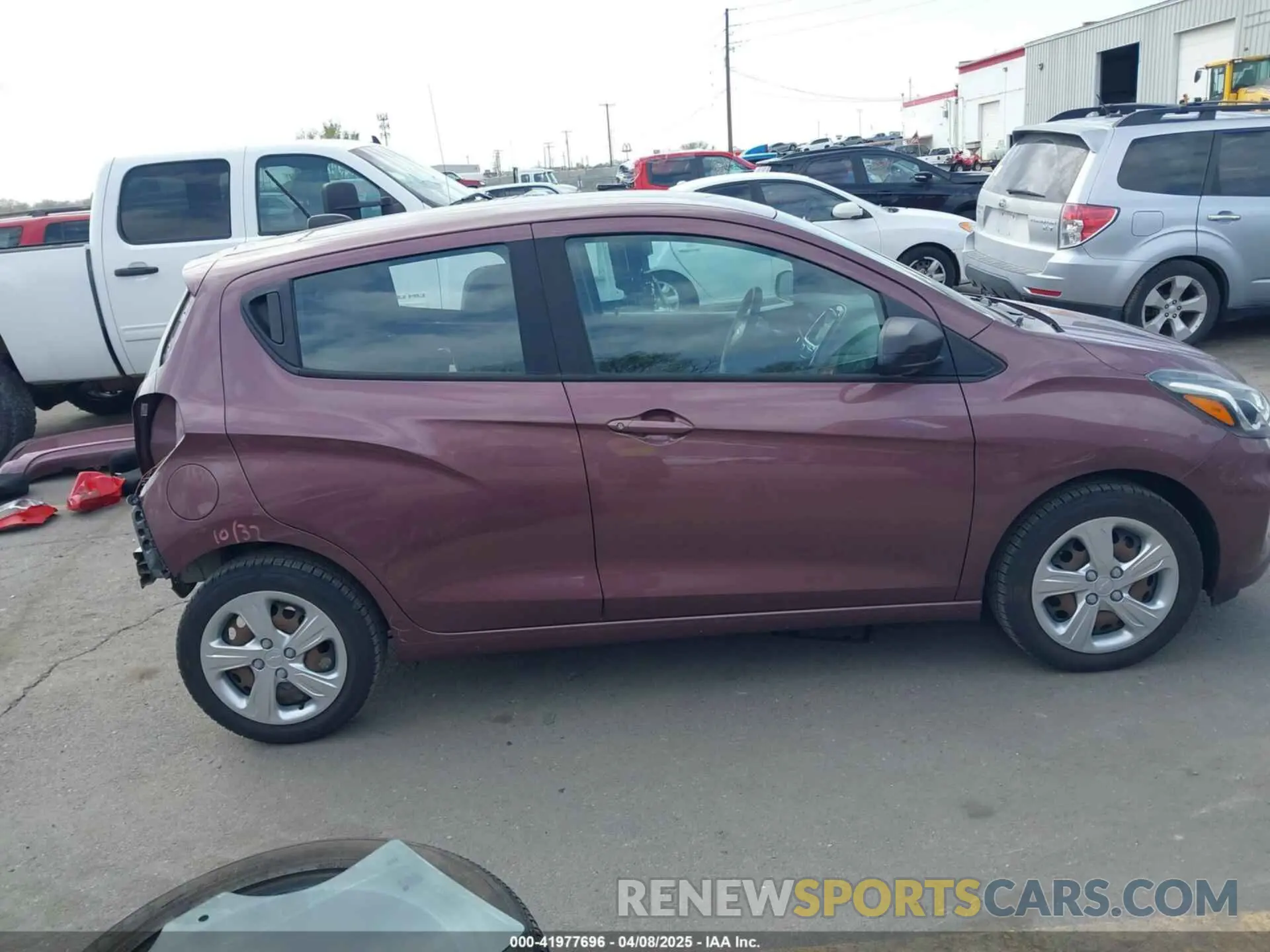 14 Photograph of a damaged car KL8CB6SA6LC450361 CHEVROLET SPARK 2020