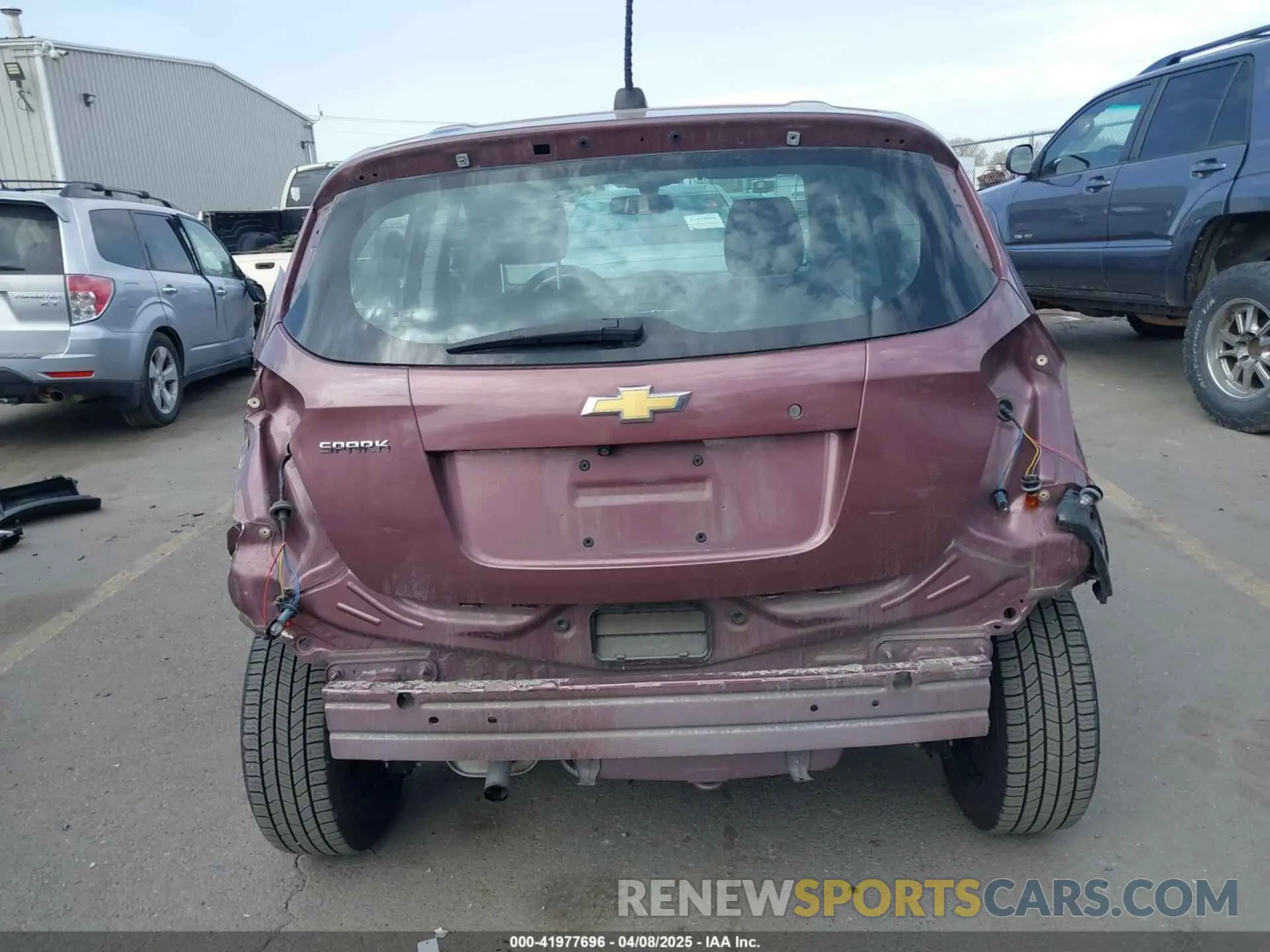 17 Photograph of a damaged car KL8CB6SA6LC450361 CHEVROLET SPARK 2020