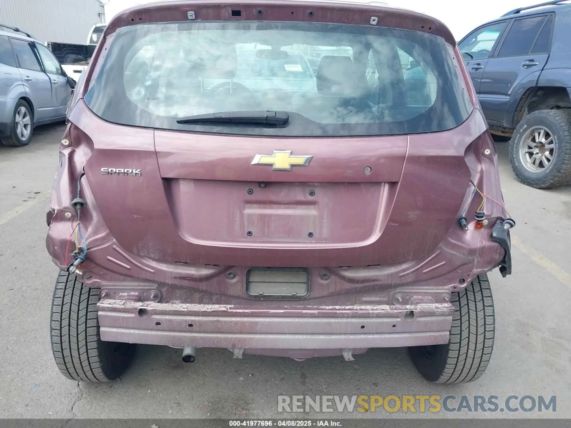6 Photograph of a damaged car KL8CB6SA6LC450361 CHEVROLET SPARK 2020