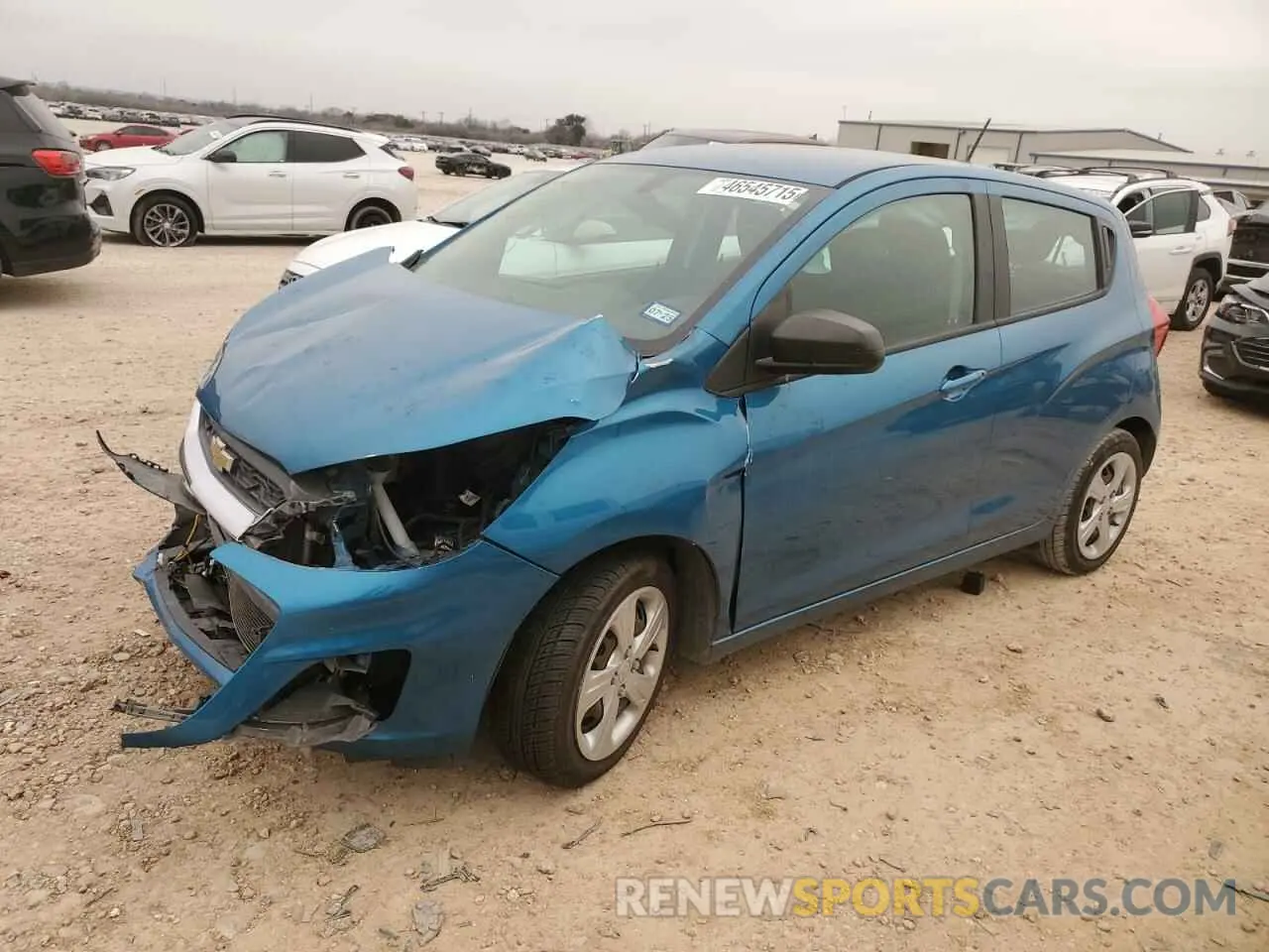 1 Photograph of a damaged car KL8CB6SA6LC452014 CHEVROLET SPARK 2020