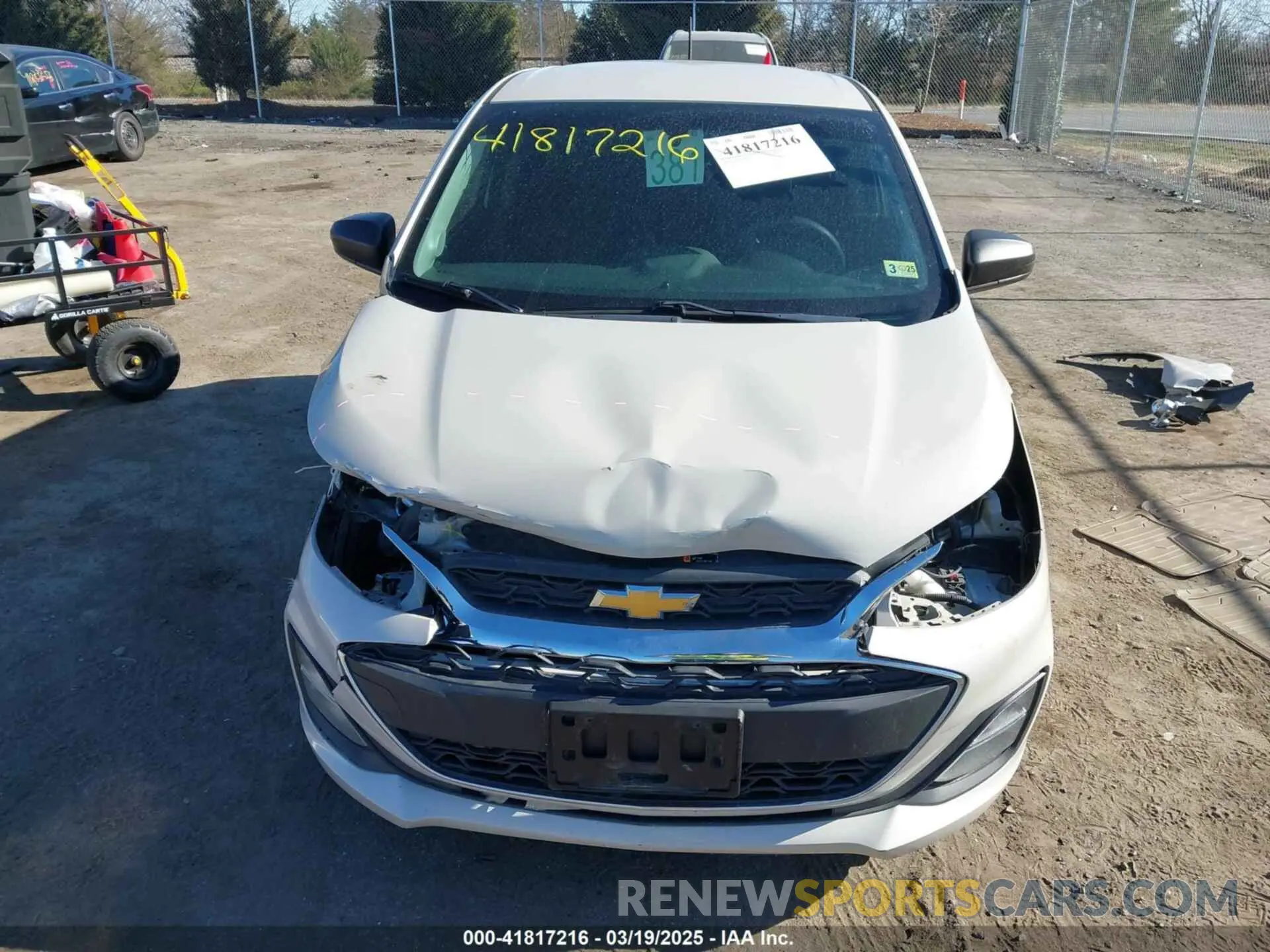 13 Photograph of a damaged car KL8CB6SA6LC452918 CHEVROLET SPARK 2020