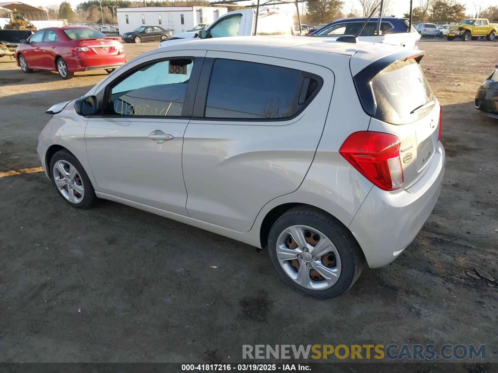 3 Photograph of a damaged car KL8CB6SA6LC452918 CHEVROLET SPARK 2020
