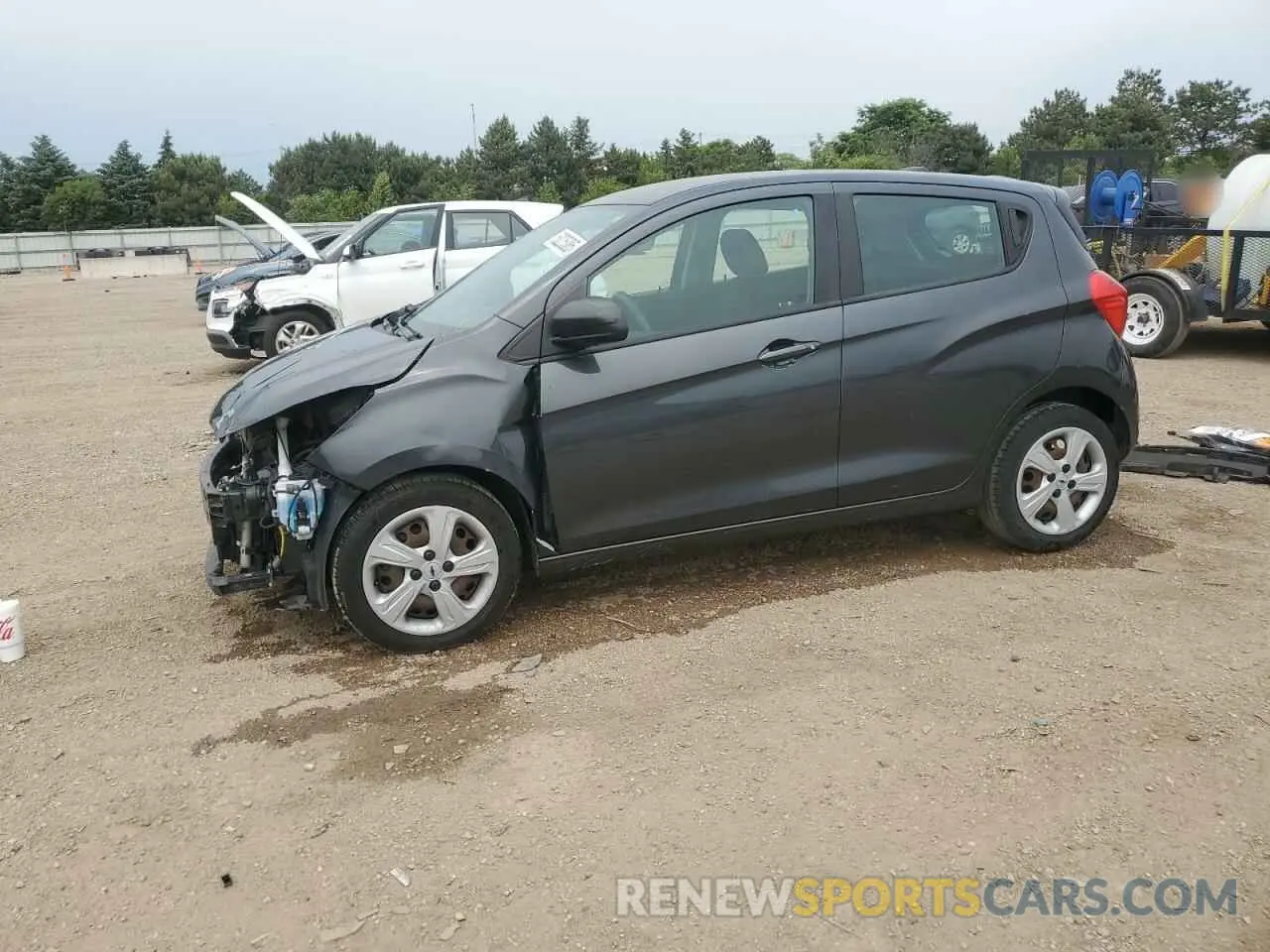 1 Photograph of a damaged car KL8CB6SA6LC462350 CHEVROLET SPARK 2020