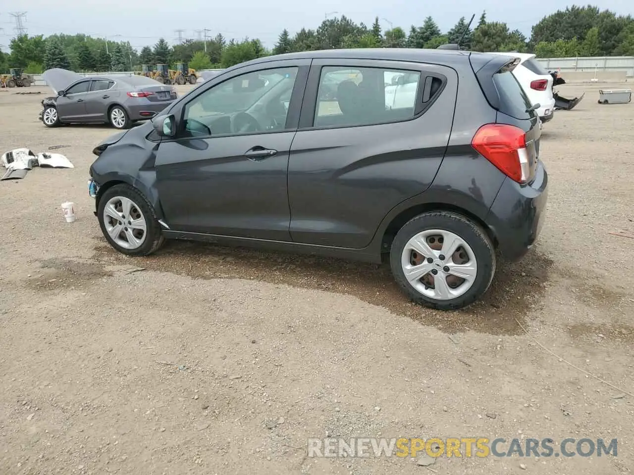 2 Photograph of a damaged car KL8CB6SA6LC462350 CHEVROLET SPARK 2020
