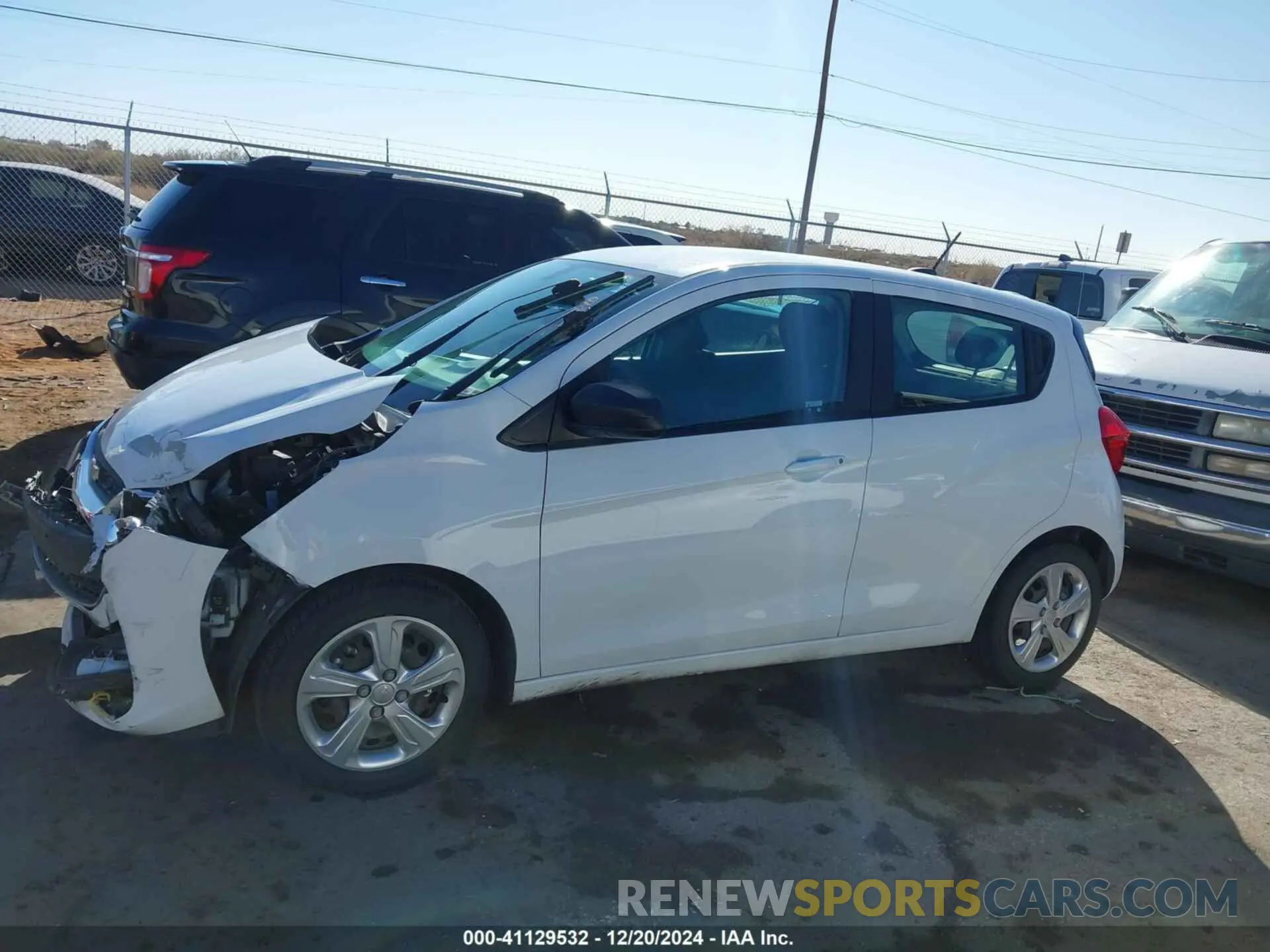 14 Photograph of a damaged car KL8CB6SA7LC454791 CHEVROLET SPARK 2020