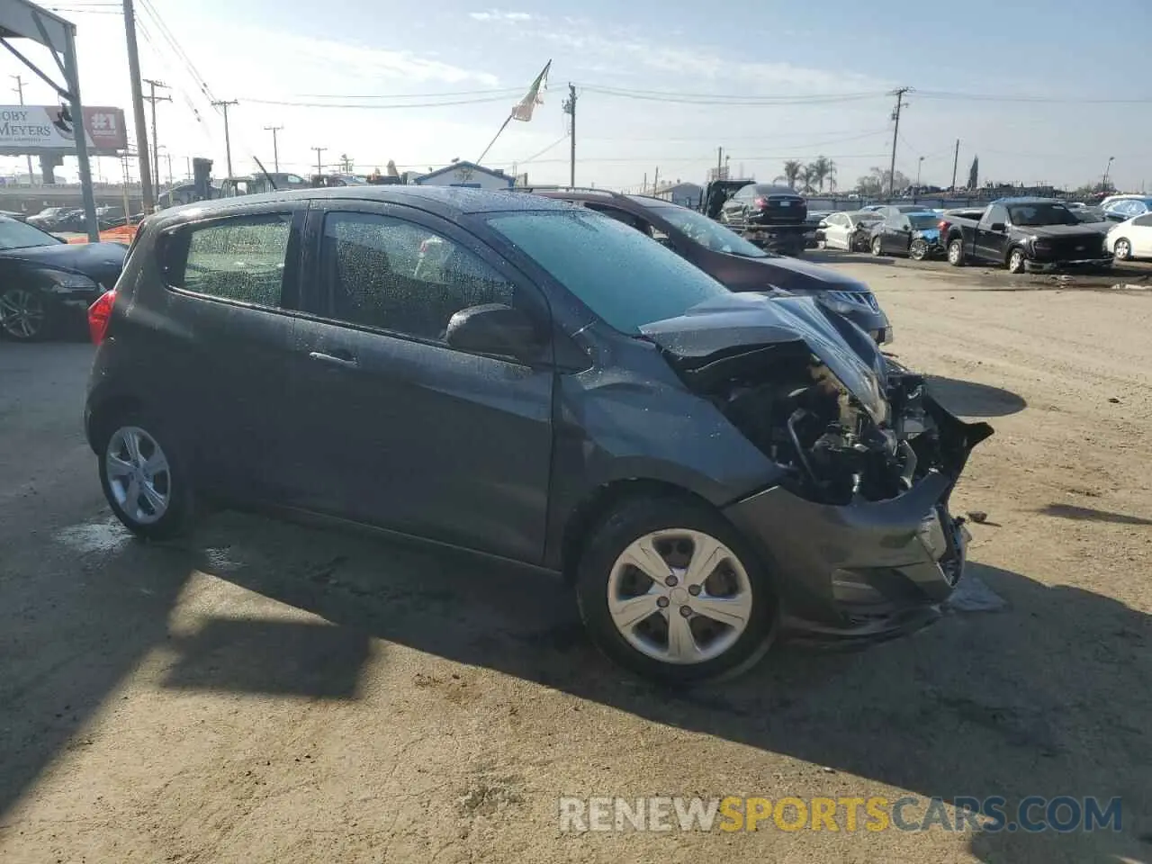 4 Фотография поврежденного автомобиля KL8CB6SA7LC458114 CHEVROLET SPARK 2020