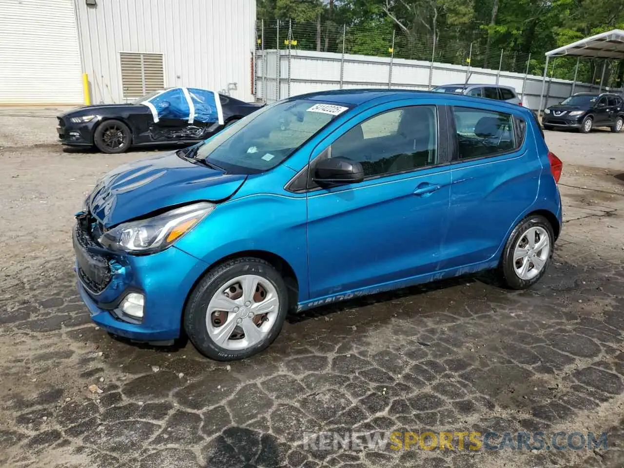 1 Фотография поврежденного автомобиля KL8CB6SA7LC460610 CHEVROLET SPARK 2020