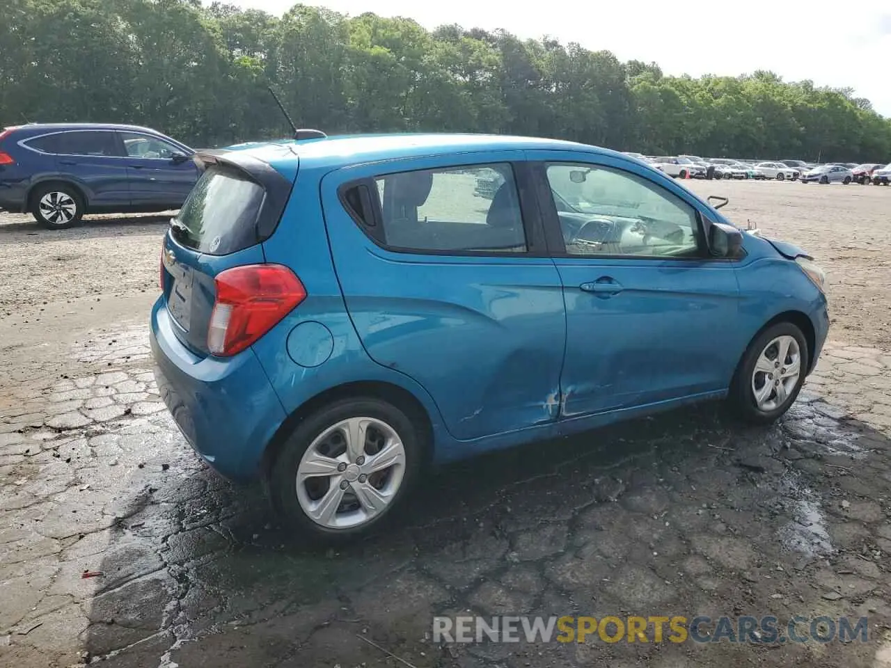 3 Фотография поврежденного автомобиля KL8CB6SA7LC460610 CHEVROLET SPARK 2020