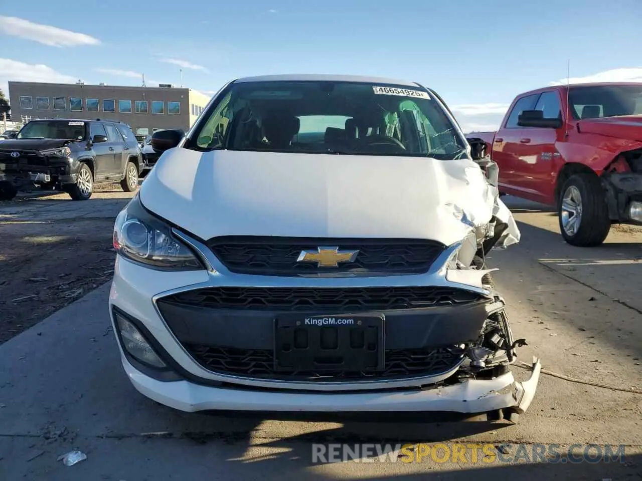 5 Фотография поврежденного автомобиля KL8CB6SA7LC465211 CHEVROLET SPARK 2020