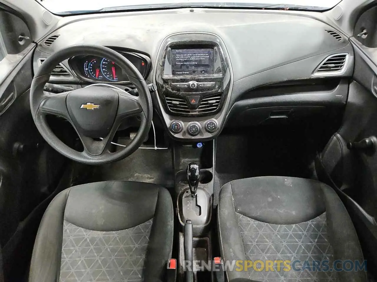 8 Фотография поврежденного автомобиля KL8CB6SA7LC481005 CHEVROLET SPARK 2020