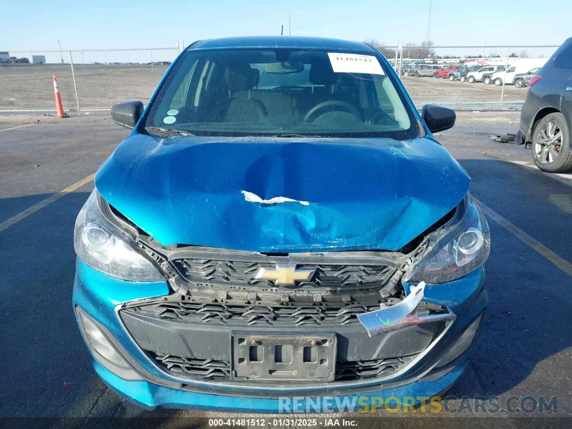 12 Фотография поврежденного автомобиля KL8CB6SA8LC404336 CHEVROLET SPARK 2020