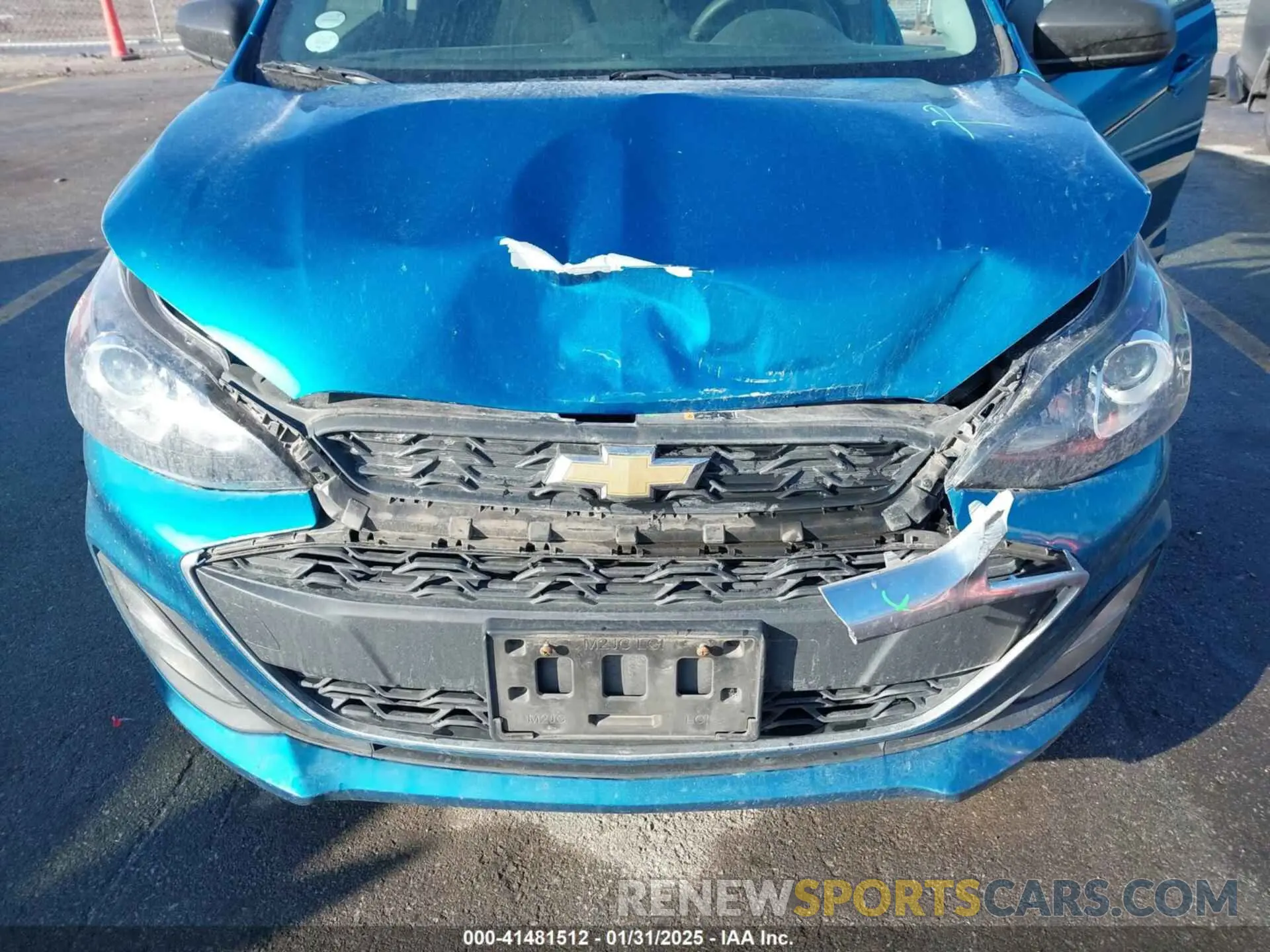 6 Фотография поврежденного автомобиля KL8CB6SA8LC404336 CHEVROLET SPARK 2020