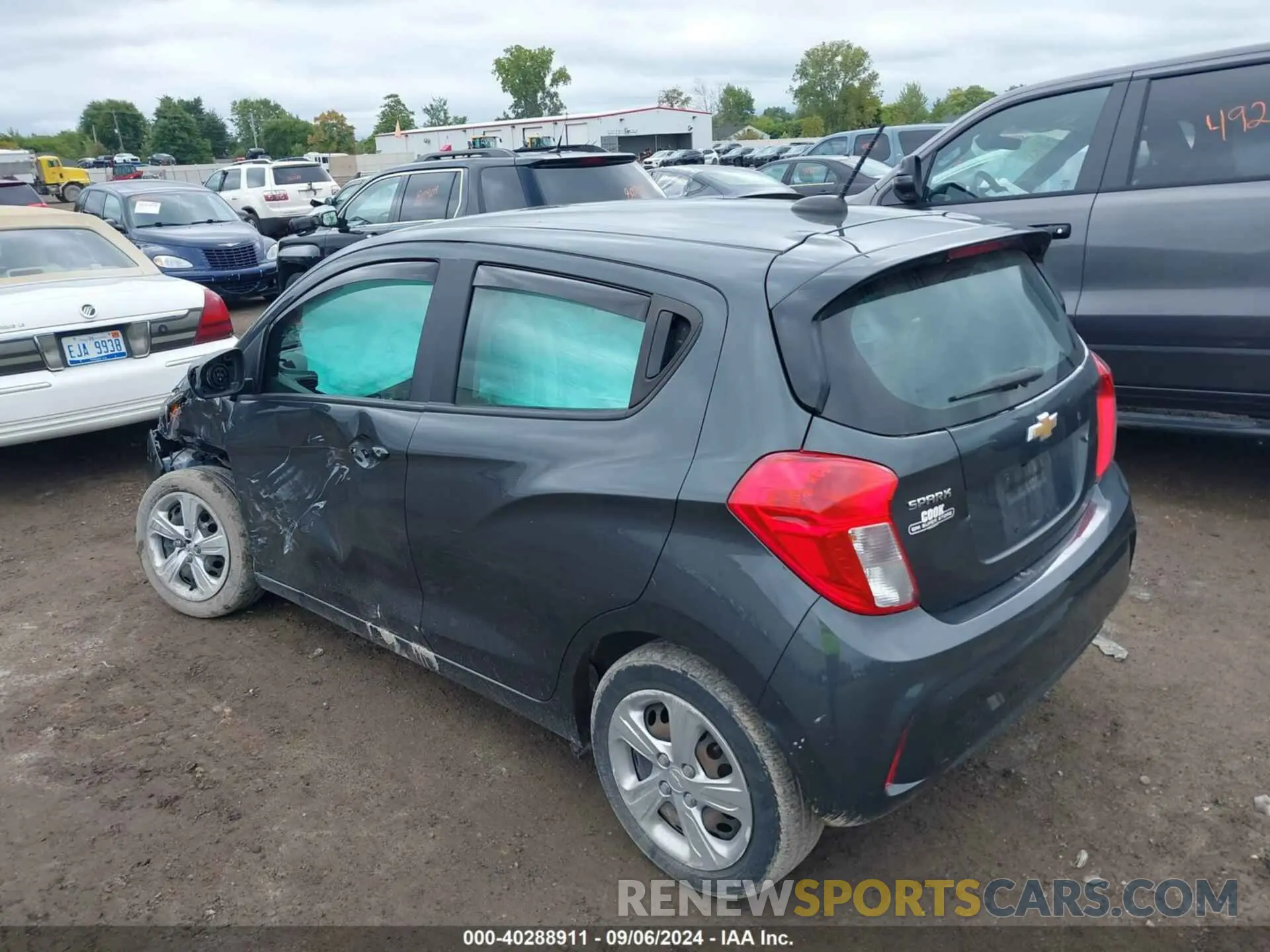 3 Фотография поврежденного автомобиля KL8CB6SA8LC414512 CHEVROLET SPARK 2020