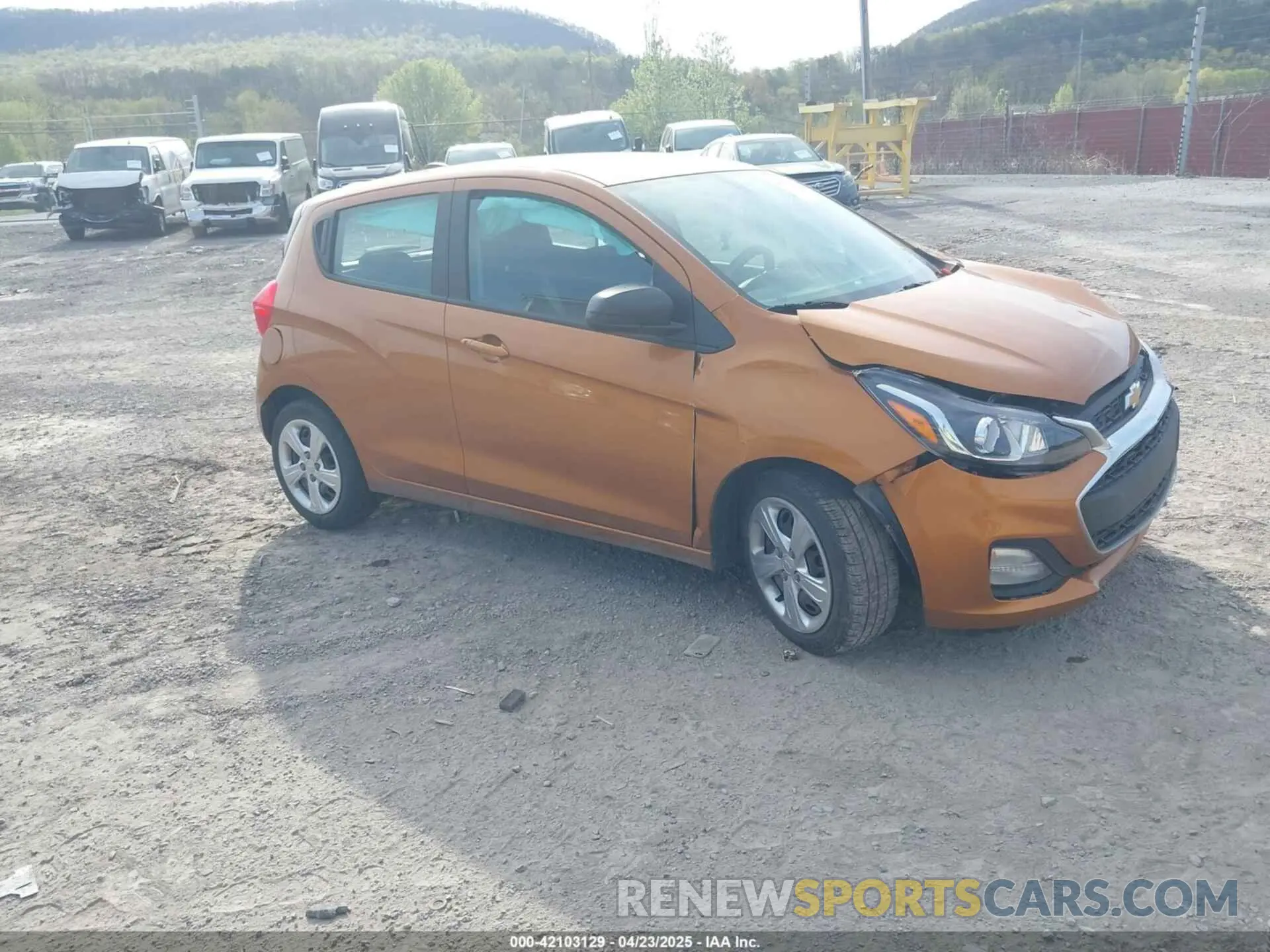 1 Фотография поврежденного автомобиля KL8CB6SA8LC453066 CHEVROLET SPARK 2020