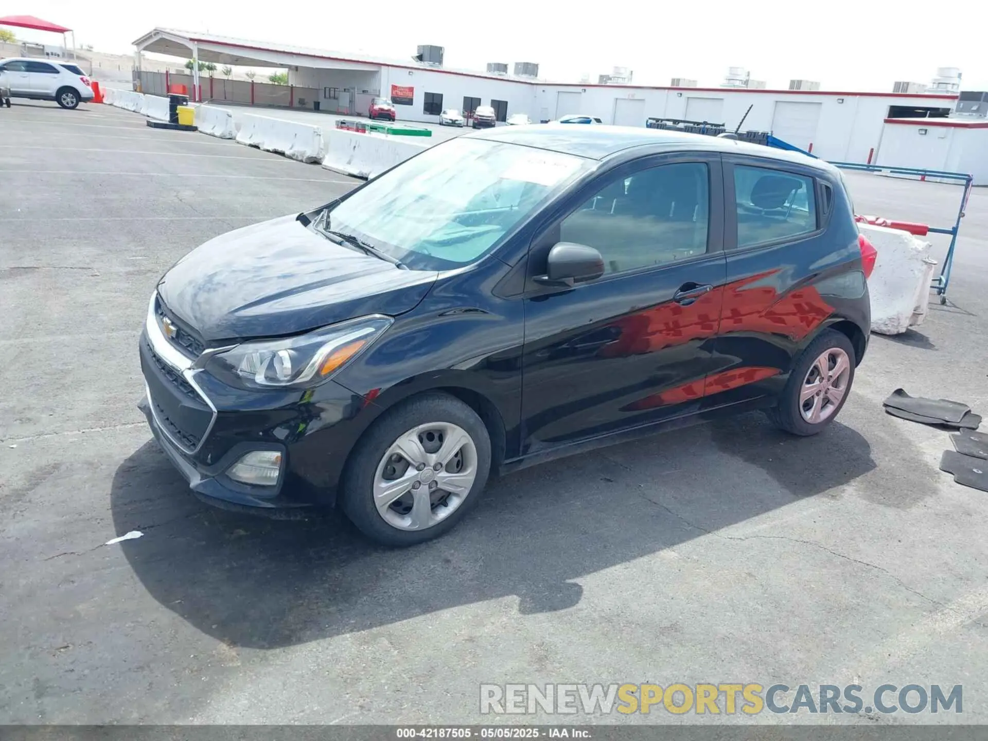 2 Photograph of a damaged car KL8CB6SA8LC456999 CHEVROLET SPARK 2020