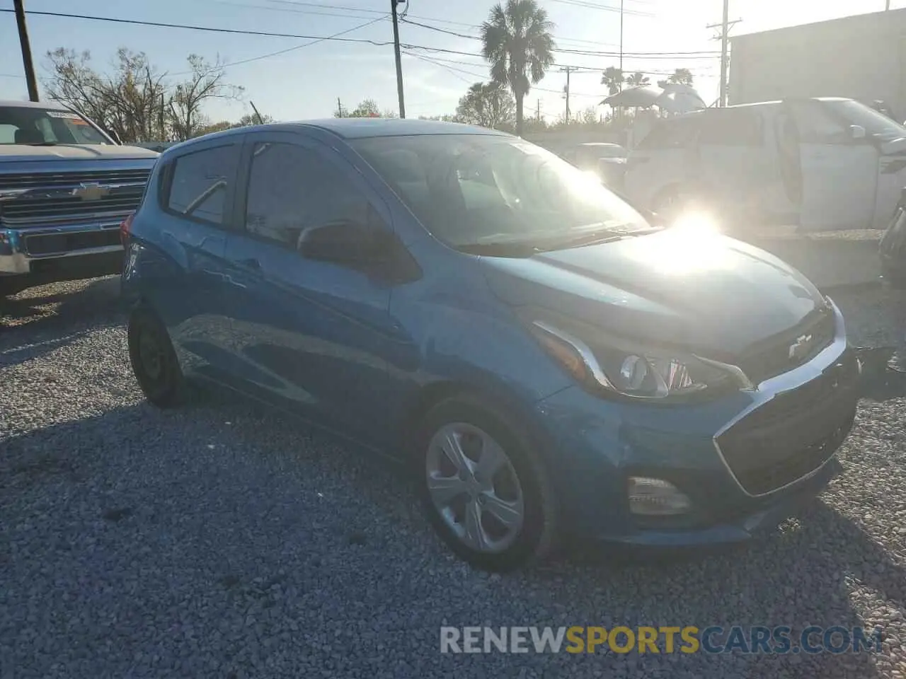 4 Фотография поврежденного автомобиля KL8CB6SA8LC467484 CHEVROLET SPARK 2020