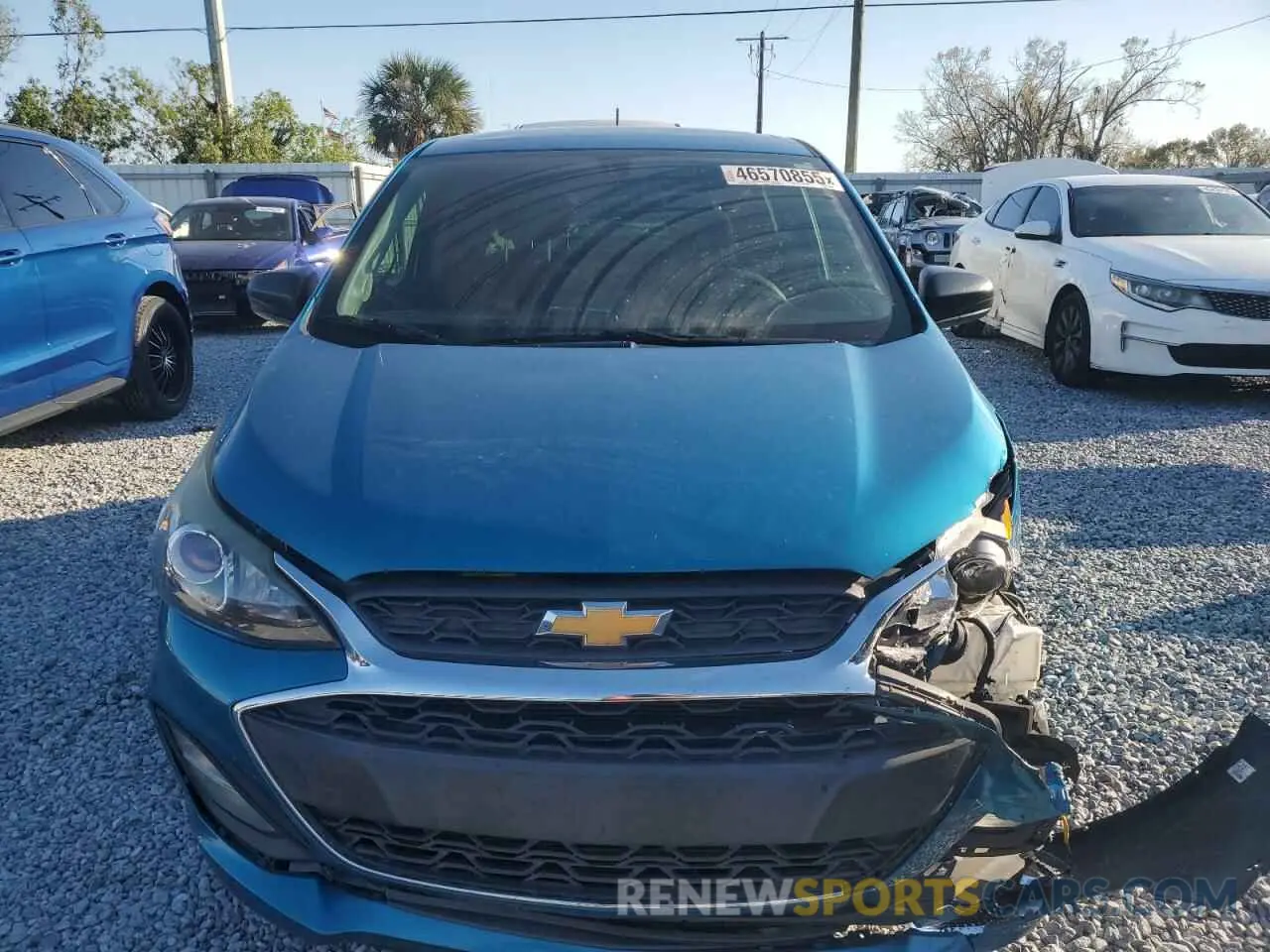 5 Фотография поврежденного автомобиля KL8CB6SA8LC467484 CHEVROLET SPARK 2020