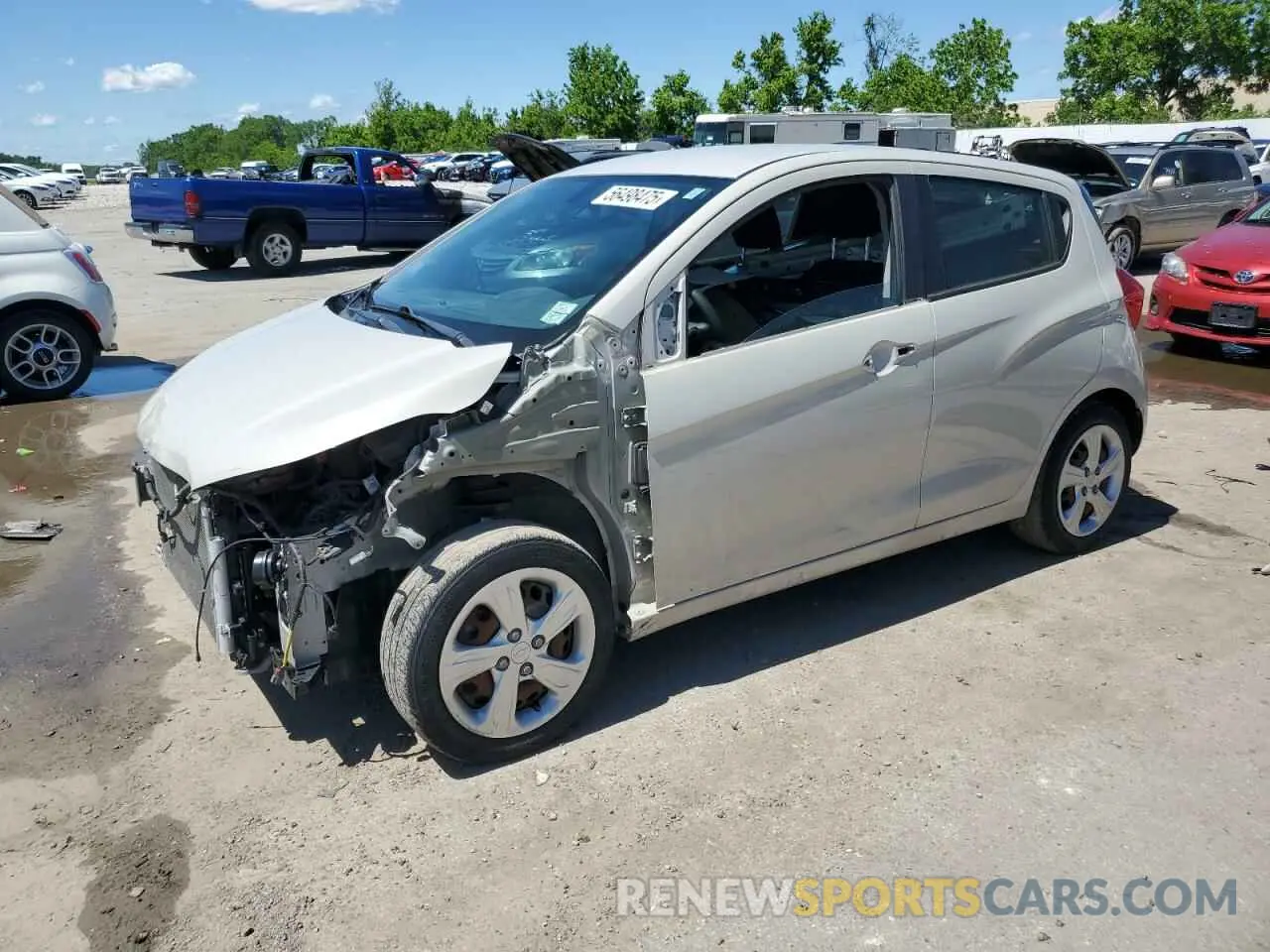 1 Фотография поврежденного автомобиля KL8CB6SA9LC416009 CHEVROLET SPARK 2020