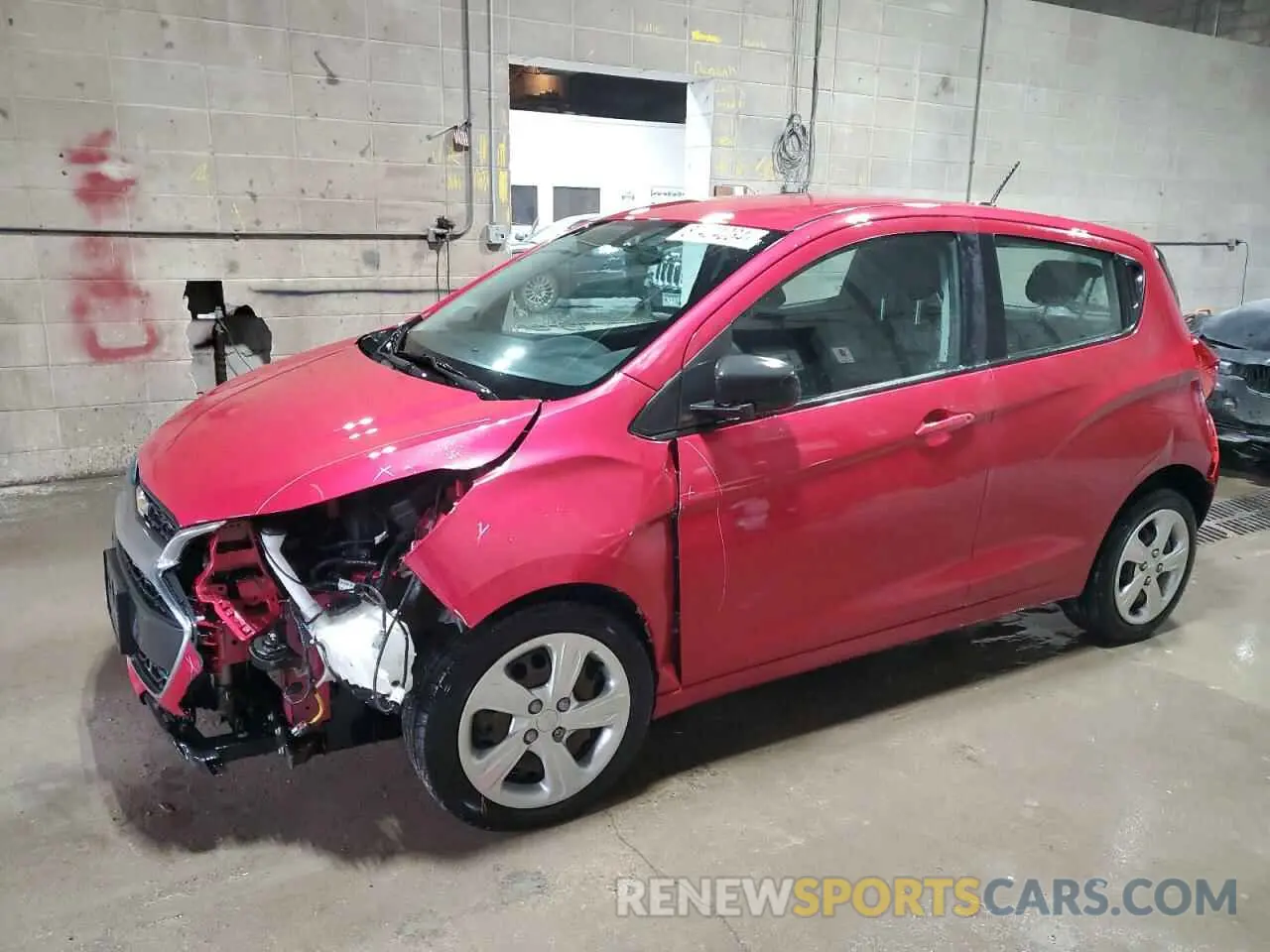 1 Фотография поврежденного автомобиля KL8CB6SA9LC446692 CHEVROLET SPARK 2020