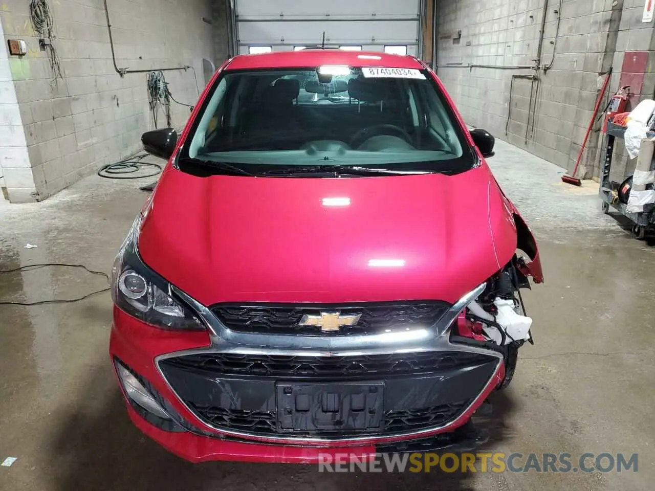 5 Фотография поврежденного автомобиля KL8CB6SA9LC446692 CHEVROLET SPARK 2020