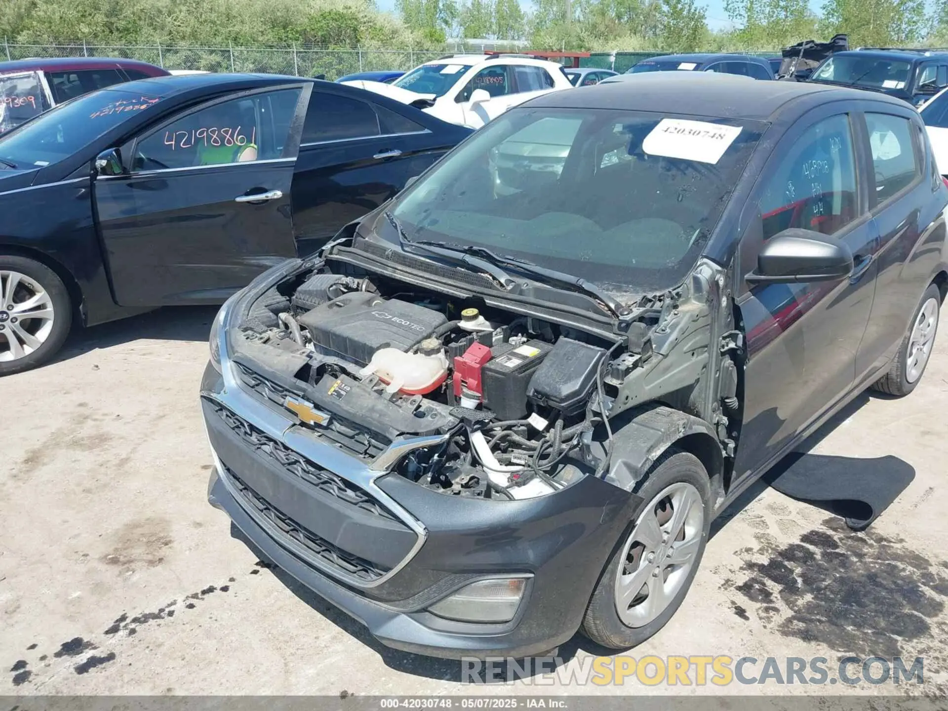 6 Фотография поврежденного автомобиля KL8CB6SA9LC468918 CHEVROLET SPARK 2020