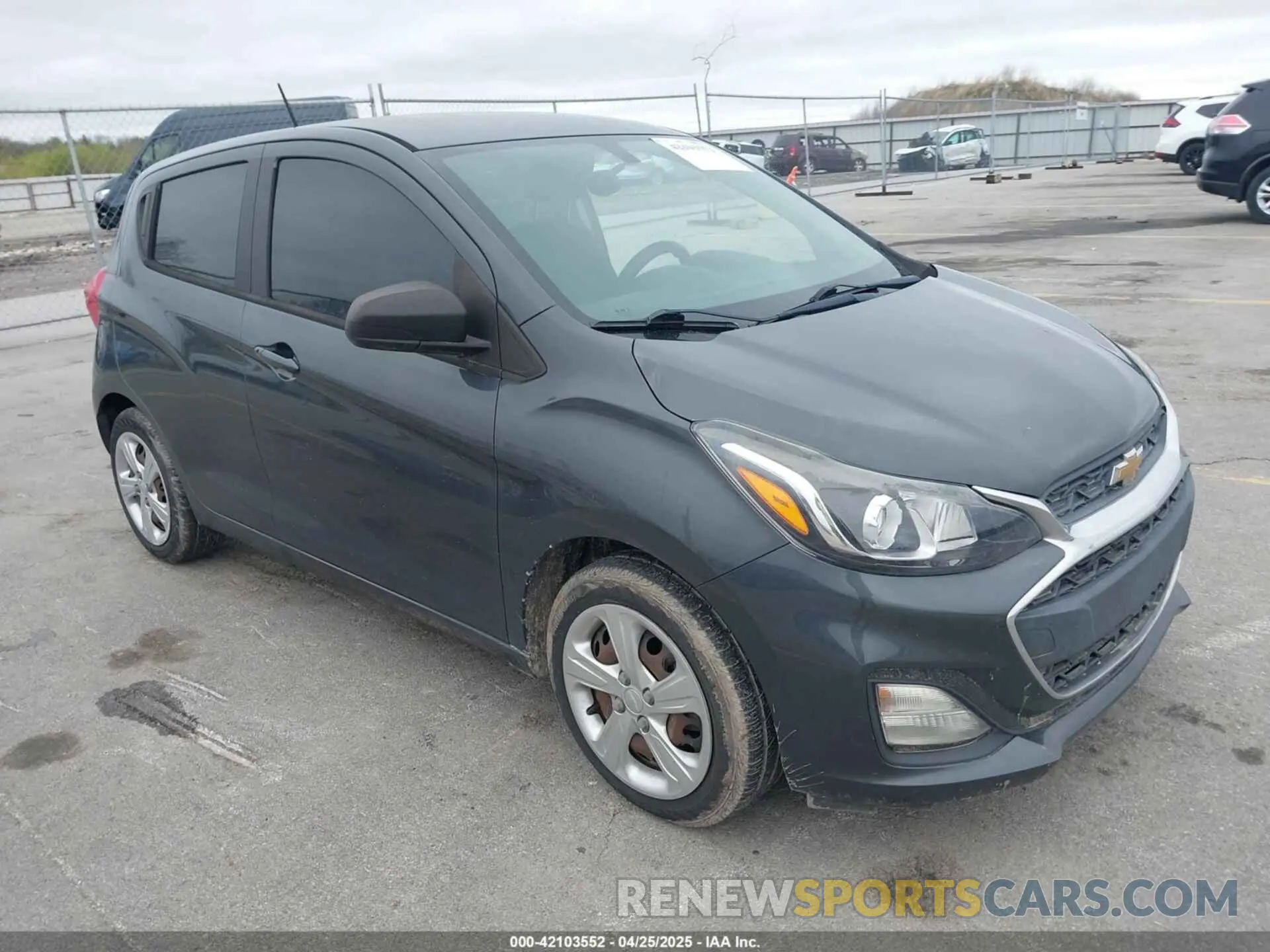 1 Фотография поврежденного автомобиля KL8CB6SA9LC473908 CHEVROLET SPARK 2020