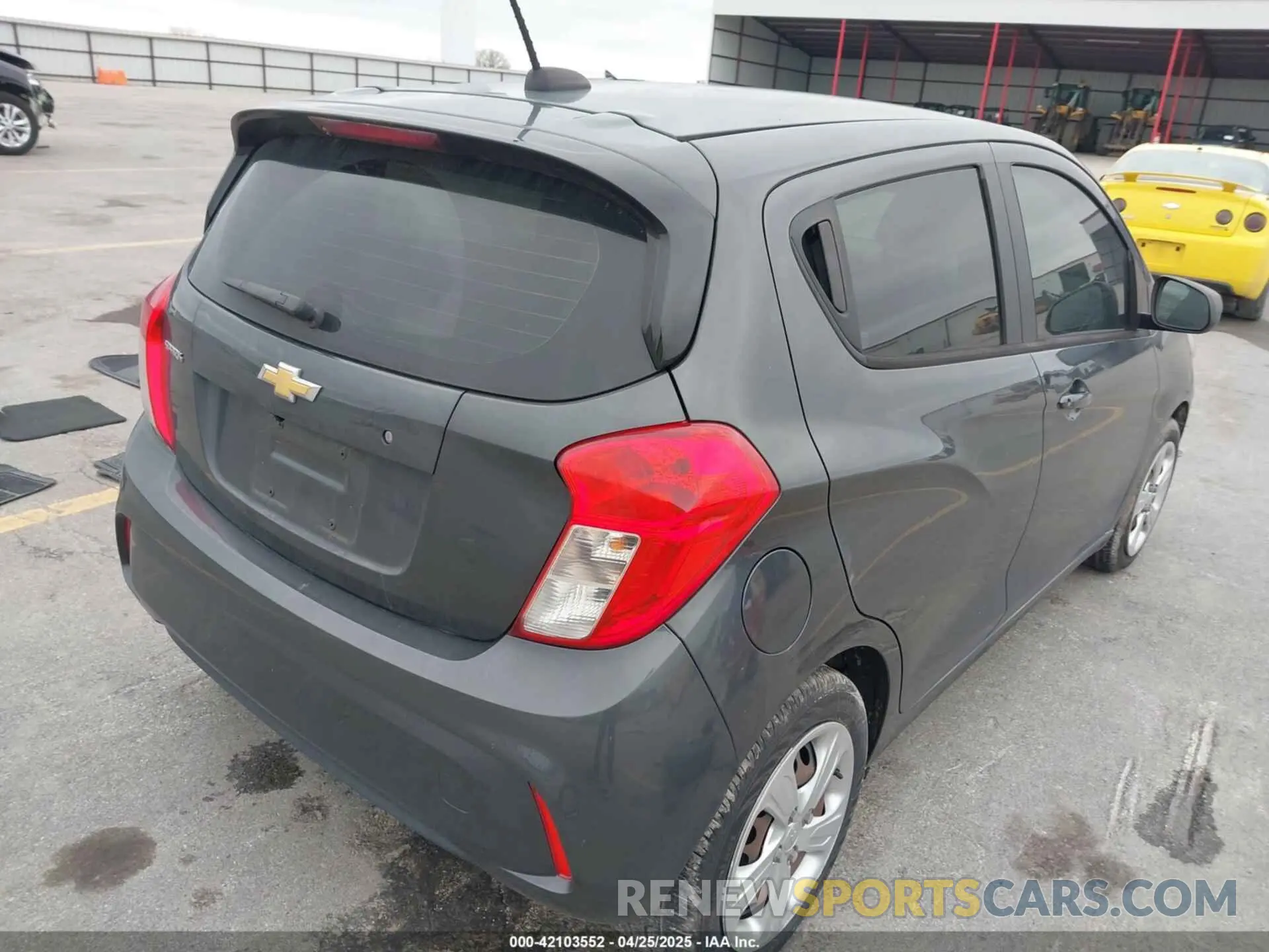 4 Фотография поврежденного автомобиля KL8CB6SA9LC473908 CHEVROLET SPARK 2020