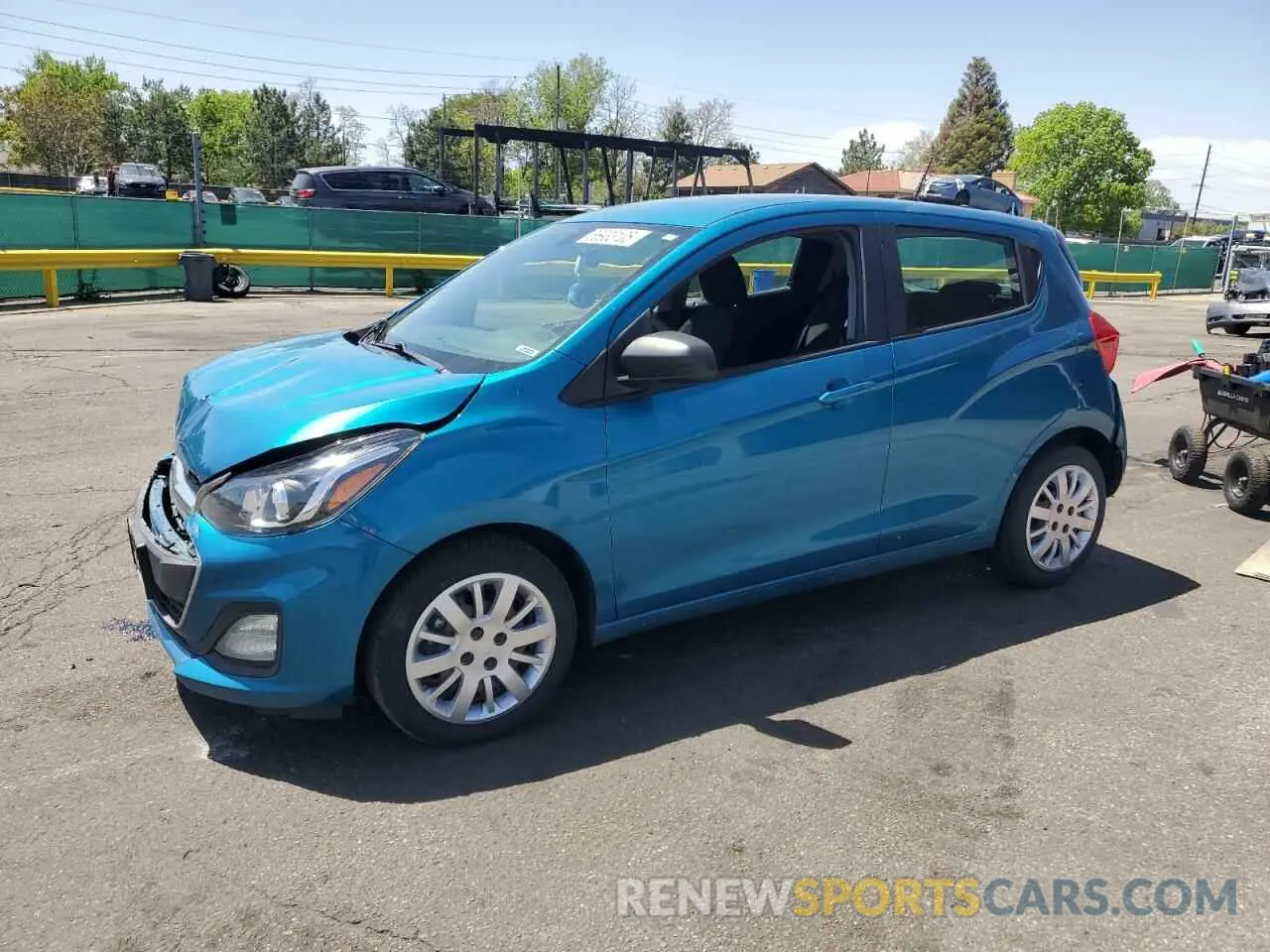 1 Photograph of a damaged car KL8CB6SAXLC421252 CHEVROLET SPARK 2020