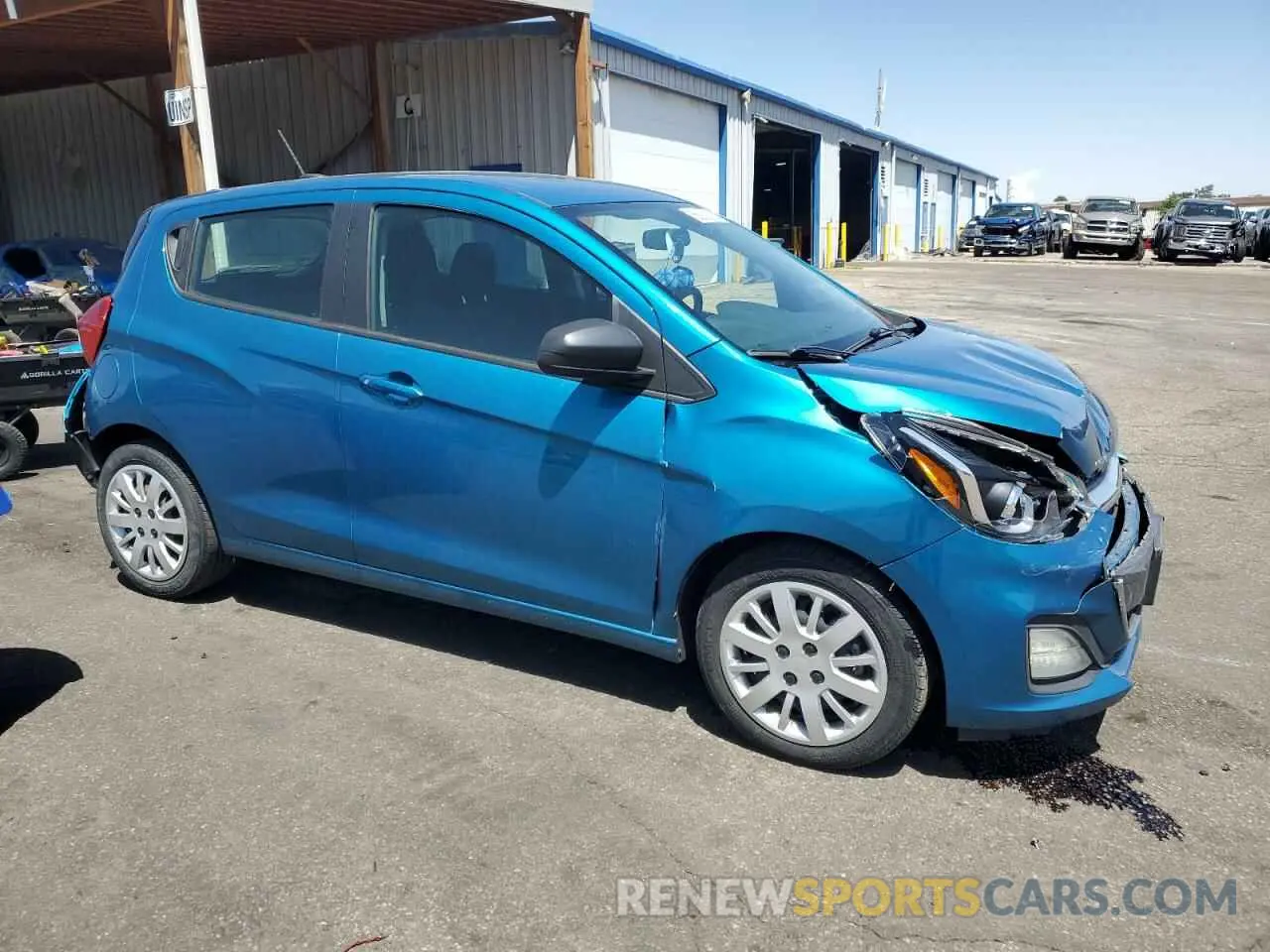 4 Photograph of a damaged car KL8CB6SAXLC421252 CHEVROLET SPARK 2020