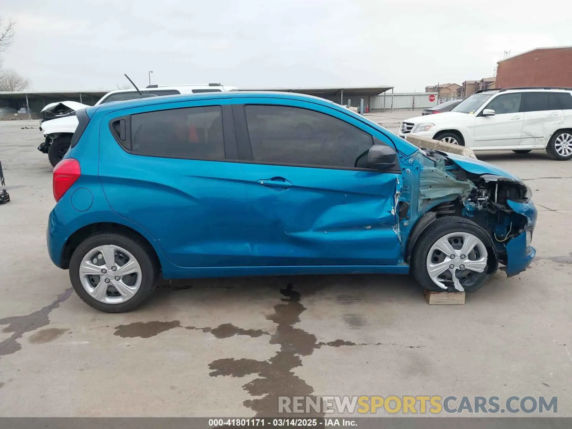 13 Photograph of a damaged car KL8CB6SAXLC422370 CHEVROLET SPARK 2020