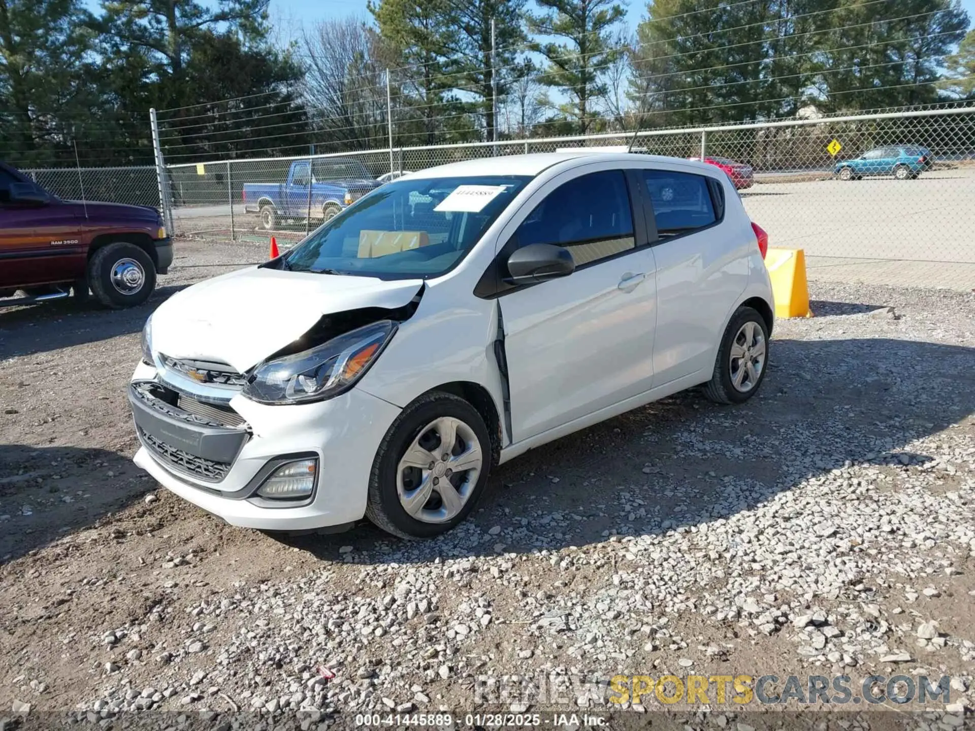2 Photograph of a damaged car KL8CB6SAXLC428184 CHEVROLET SPARK 2020