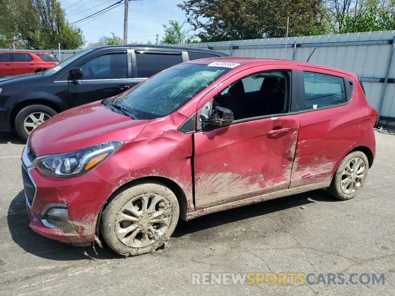1 Photograph of a damaged car KL8CC6SAXLC473879 CHEVROLET SPARK 2020