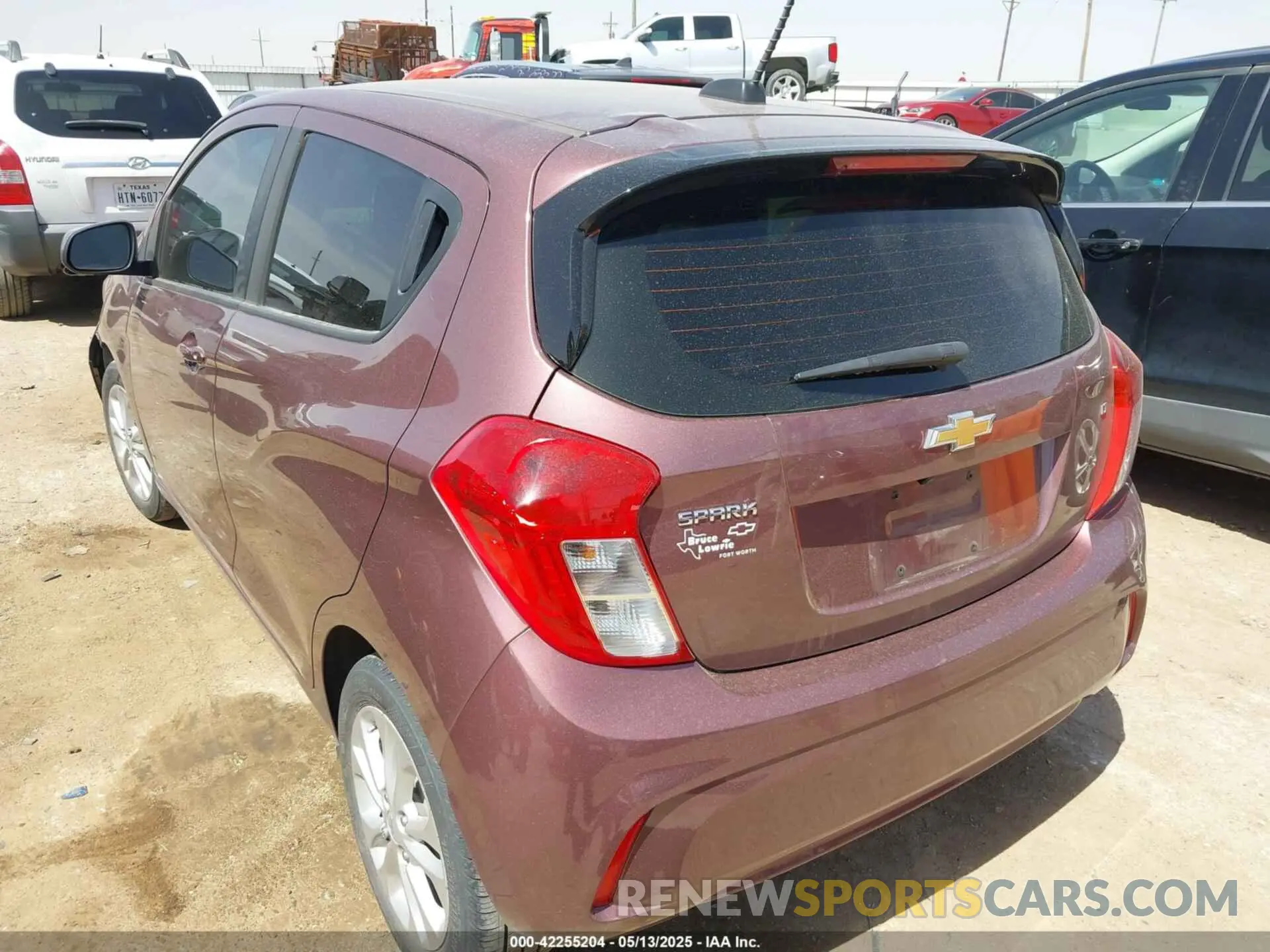3 Фотография поврежденного автомобиля KL8CD6SA0LC415163 CHEVROLET SPARK 2020