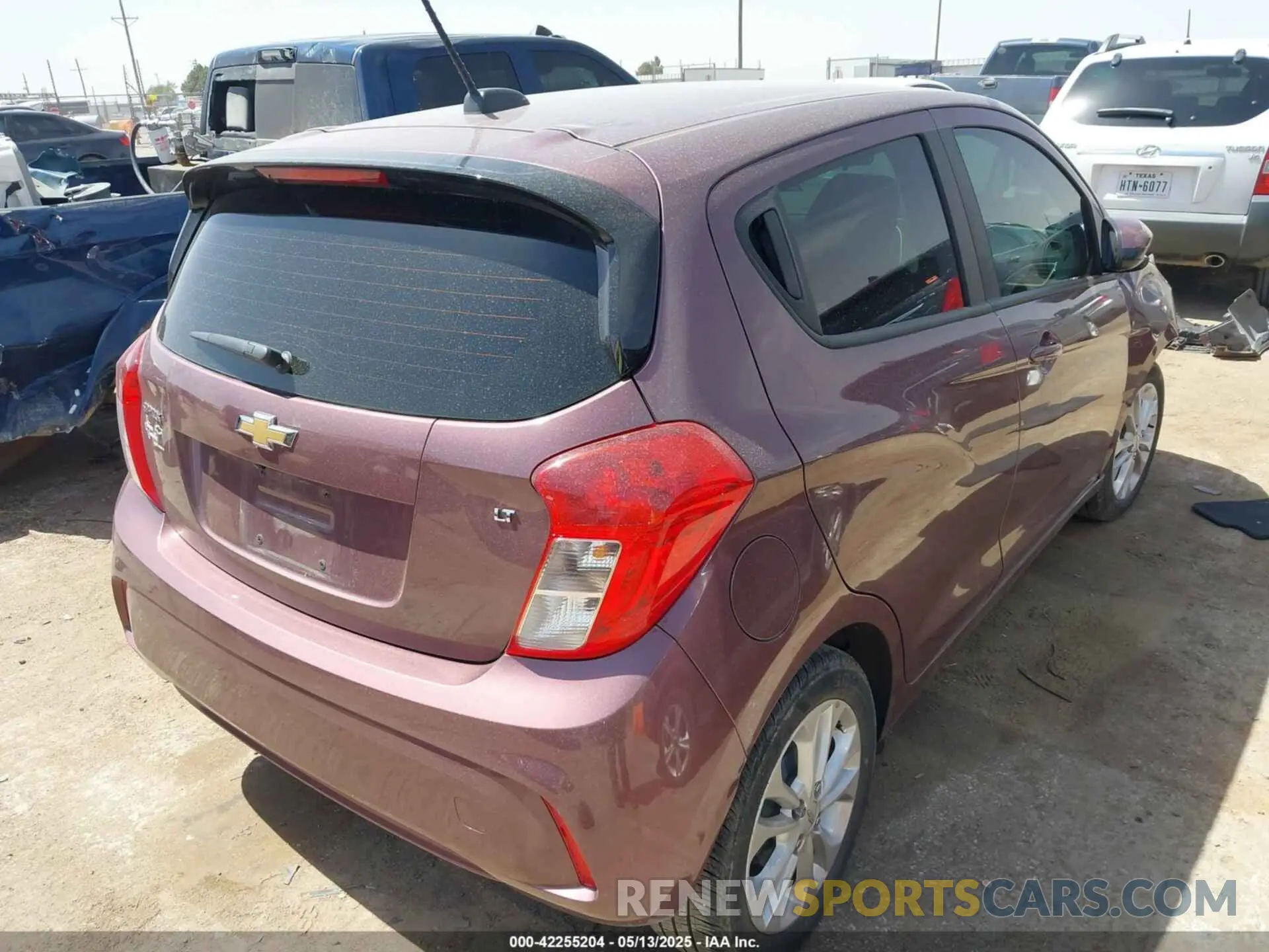 4 Фотография поврежденного автомобиля KL8CD6SA0LC415163 CHEVROLET SPARK 2020