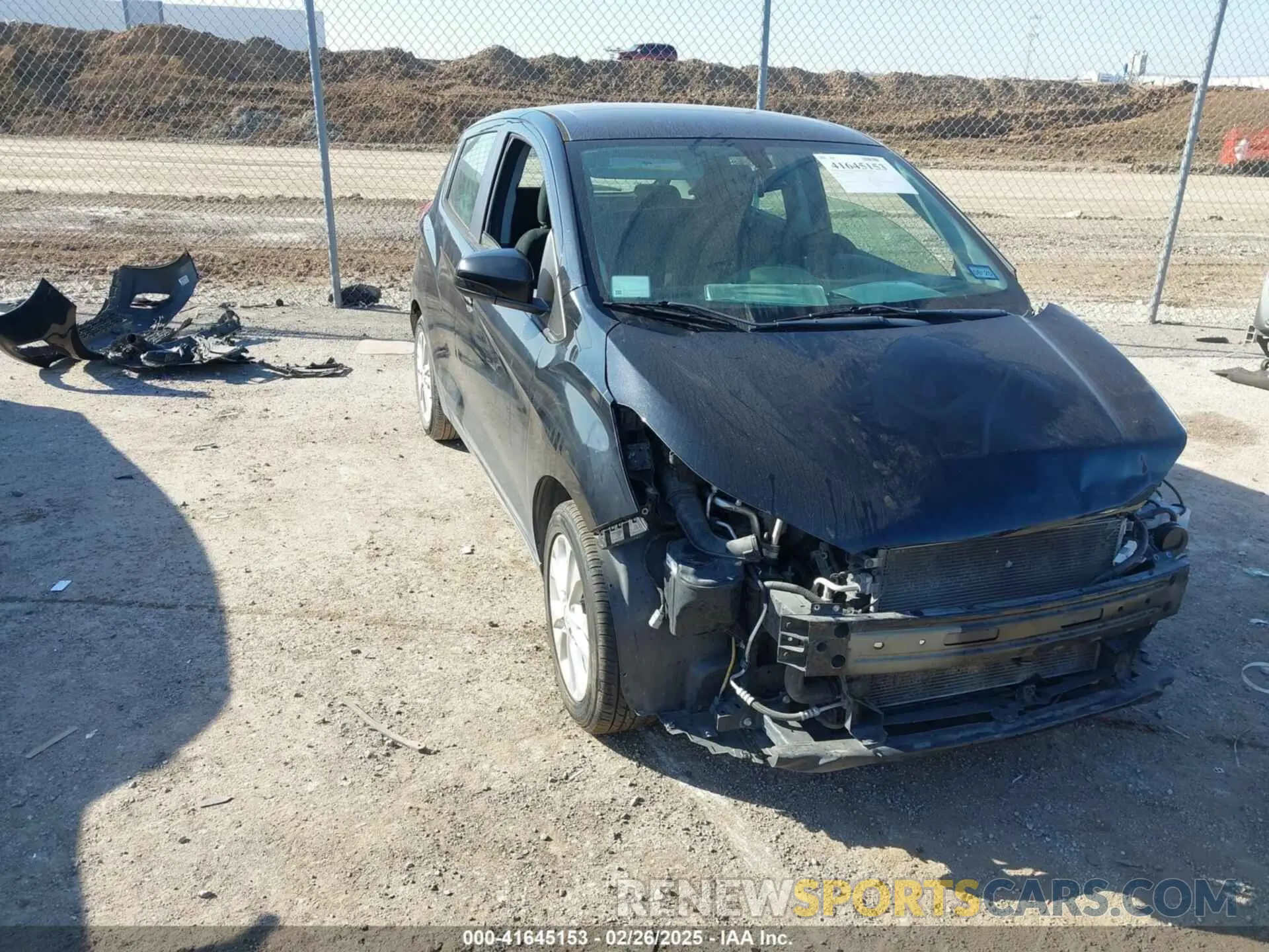 1 Photograph of a damaged car KL8CD6SA0LC417947 CHEVROLET SPARK 2020