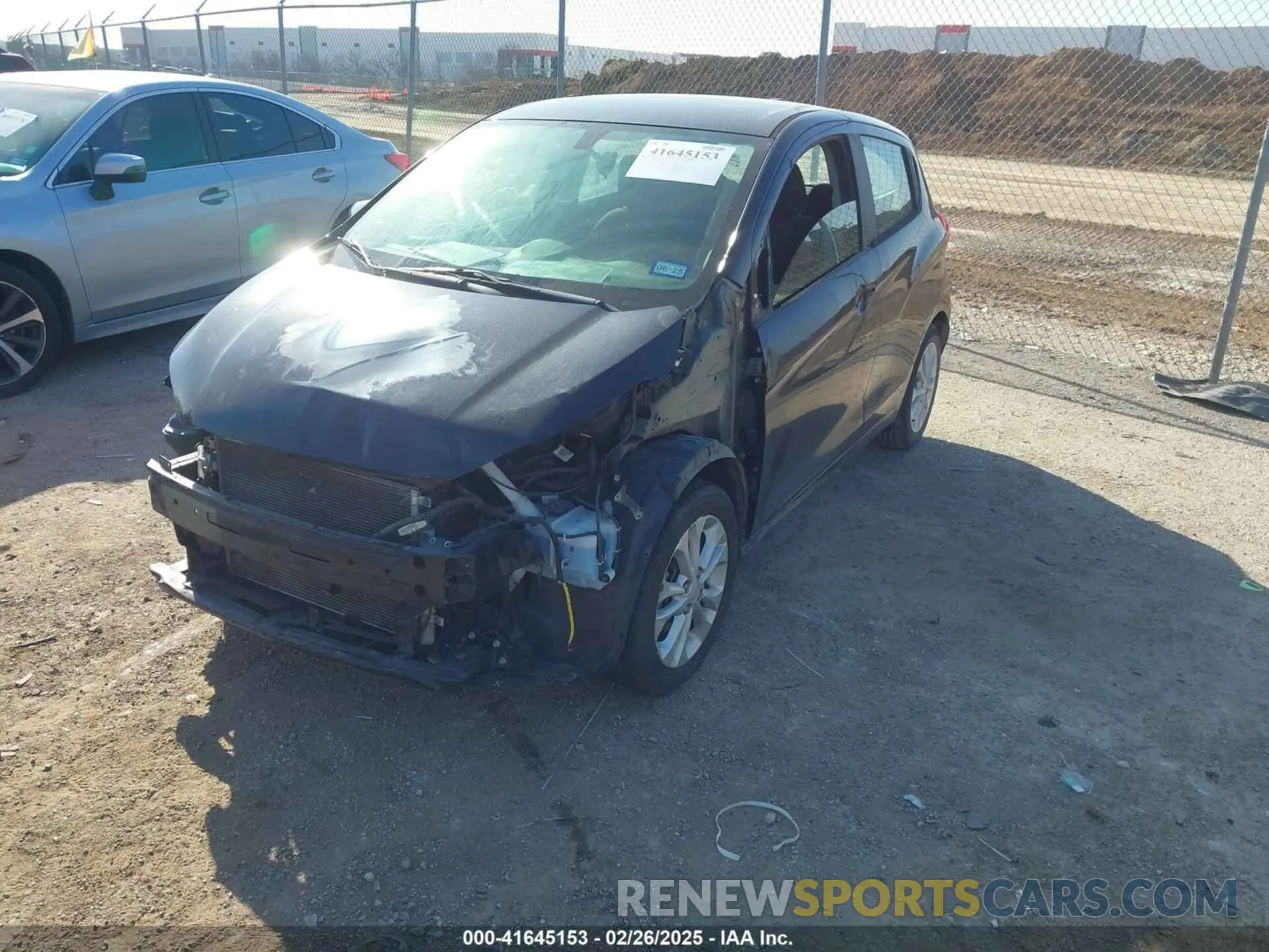 2 Photograph of a damaged car KL8CD6SA0LC417947 CHEVROLET SPARK 2020