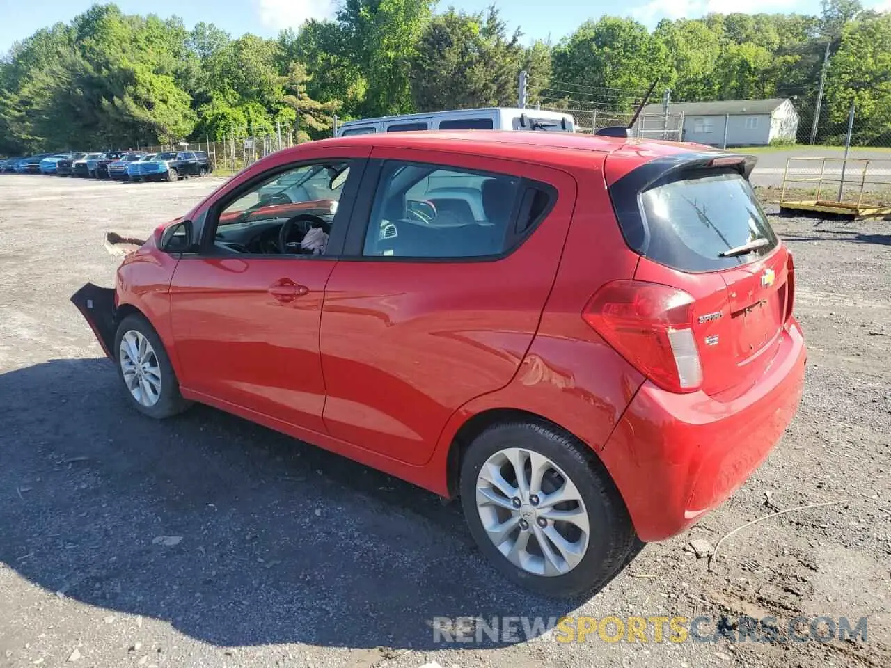 2 Photograph of a damaged car KL8CD6SA0LC441665 CHEVROLET SPARK 2020