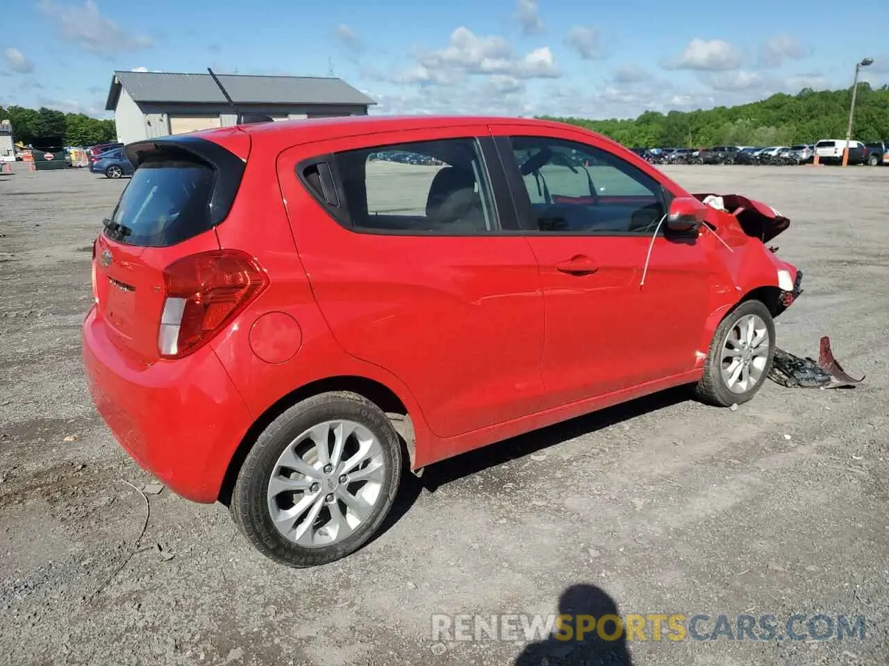3 Photograph of a damaged car KL8CD6SA0LC441665 CHEVROLET SPARK 2020