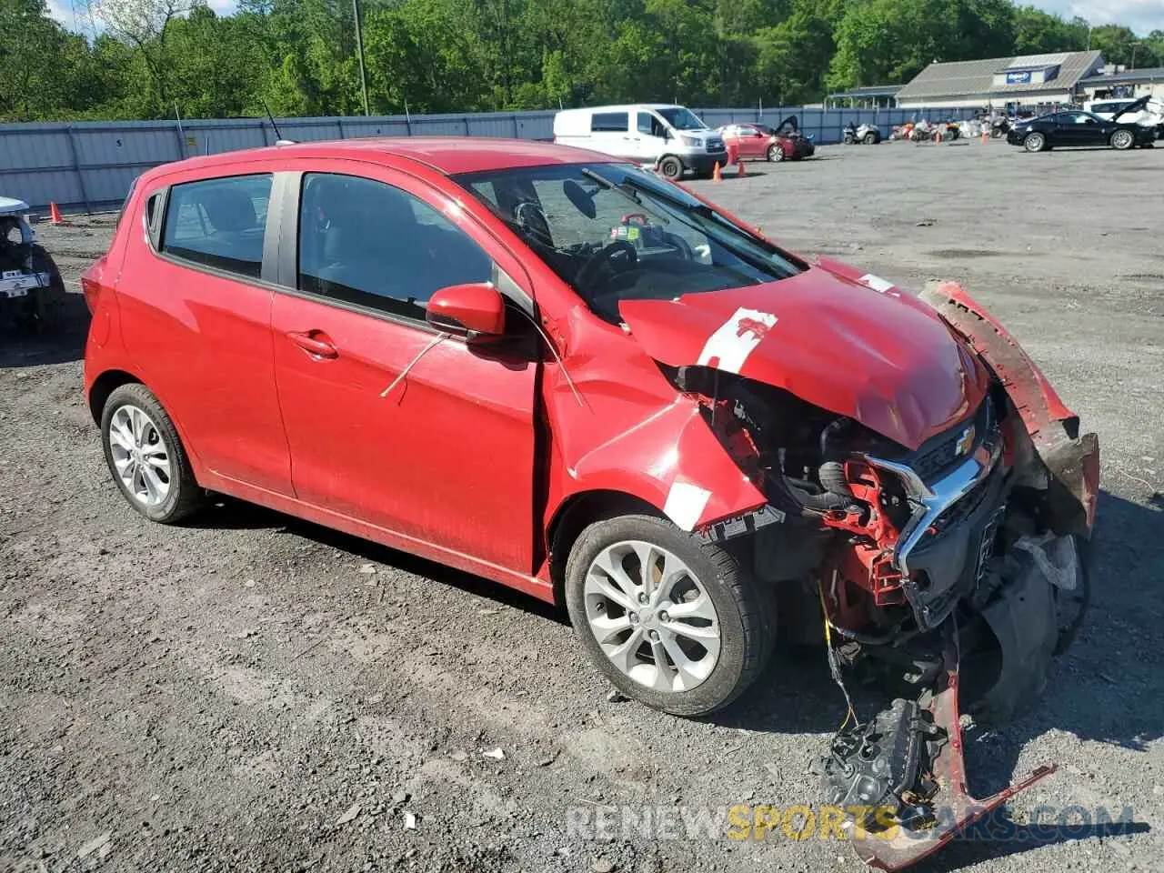 4 Photograph of a damaged car KL8CD6SA0LC441665 CHEVROLET SPARK 2020